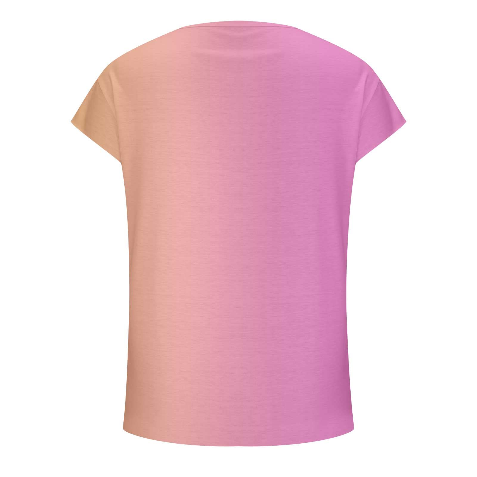 Plus Size Tie Dye Tunic Tops - Summer Fashion Tees for Women | Casual Wear & Beach Outfits