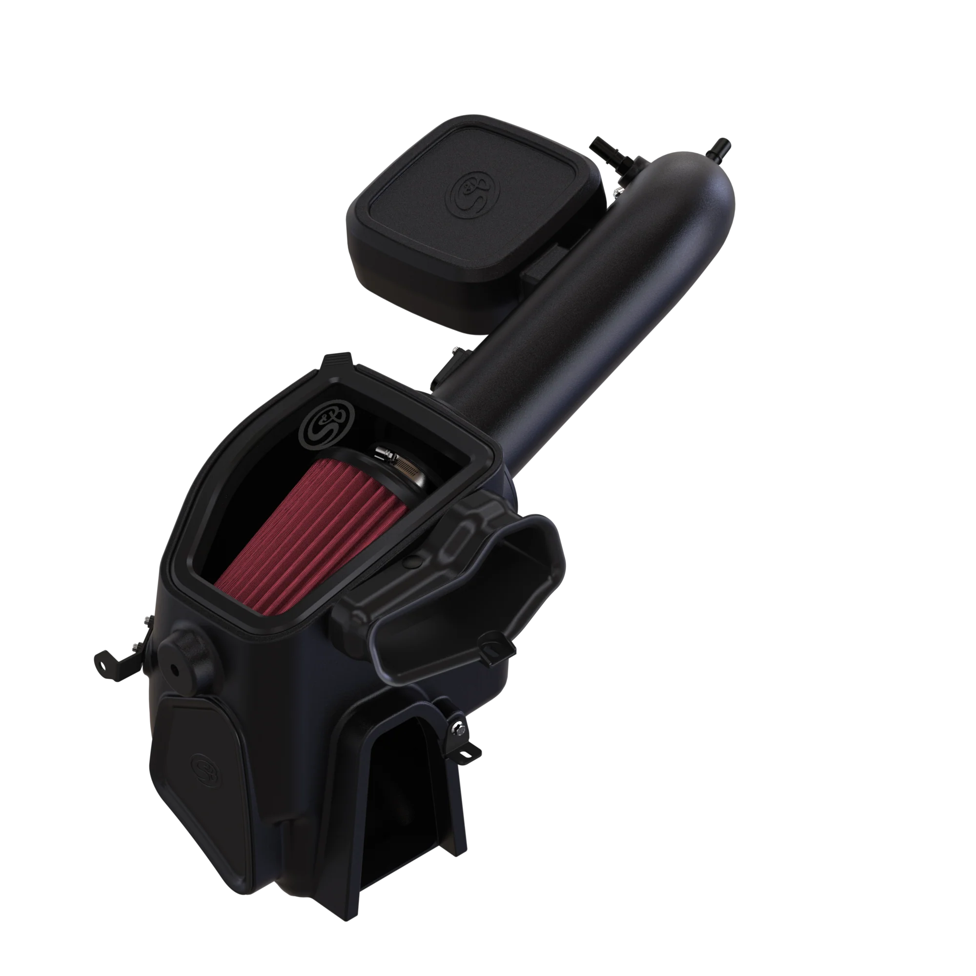 2023+ Ford F250 F350 7.3L Gas Performance Cold Air Intake System - High Flow Air Filter for Improved Horsepower & MPG - Perfect for Off-Roading & Towing