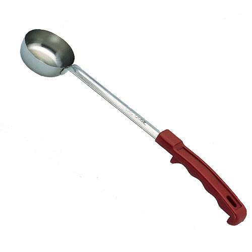 859175 Red 2 oz Solid Food Portion Server - Perfect for Ice Cream Scooping, Cookie Dough Portioning & Meal Prep - Essential Kitchen Tool for Restaurants & Home Cooking