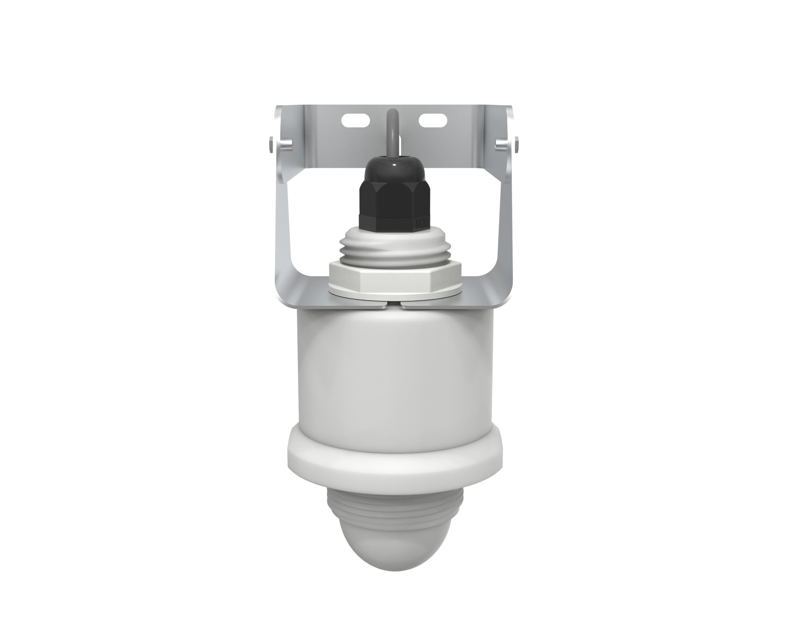 30m Range Radar Water Level Sensor for Open Channel, Wastewater & River Monitoring - 4-20mA Output with G1.5 Thread | Industrial & Environmental Liquid Level Measurement Solution