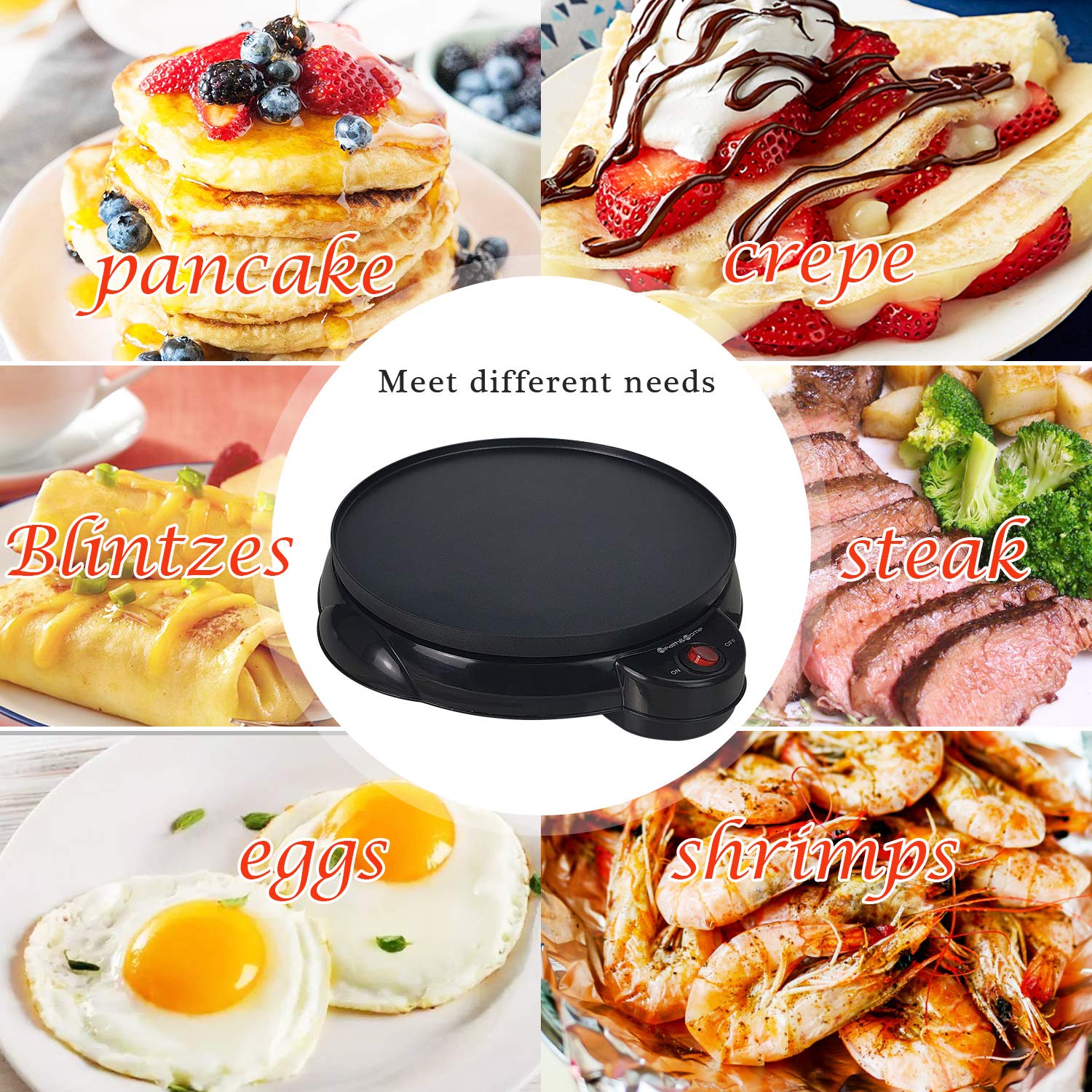 Electric Crepe Maker - 10