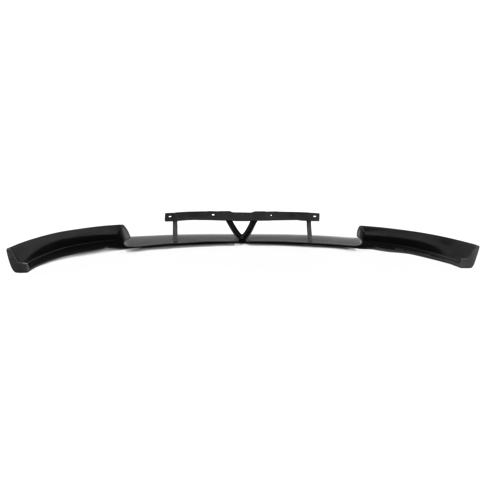 IKON MOTORSPORTS Front Bumper Lip Spoiler Splitter - Compatible with 2004-2008 Mazda RX8, Factory Style PU Black Front Lip - Enhances Aerodynamics & Sporty Look for Street Racing & Car Shows