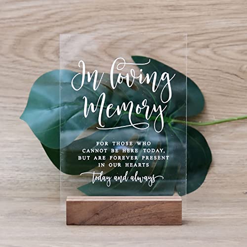 In Loving Memory