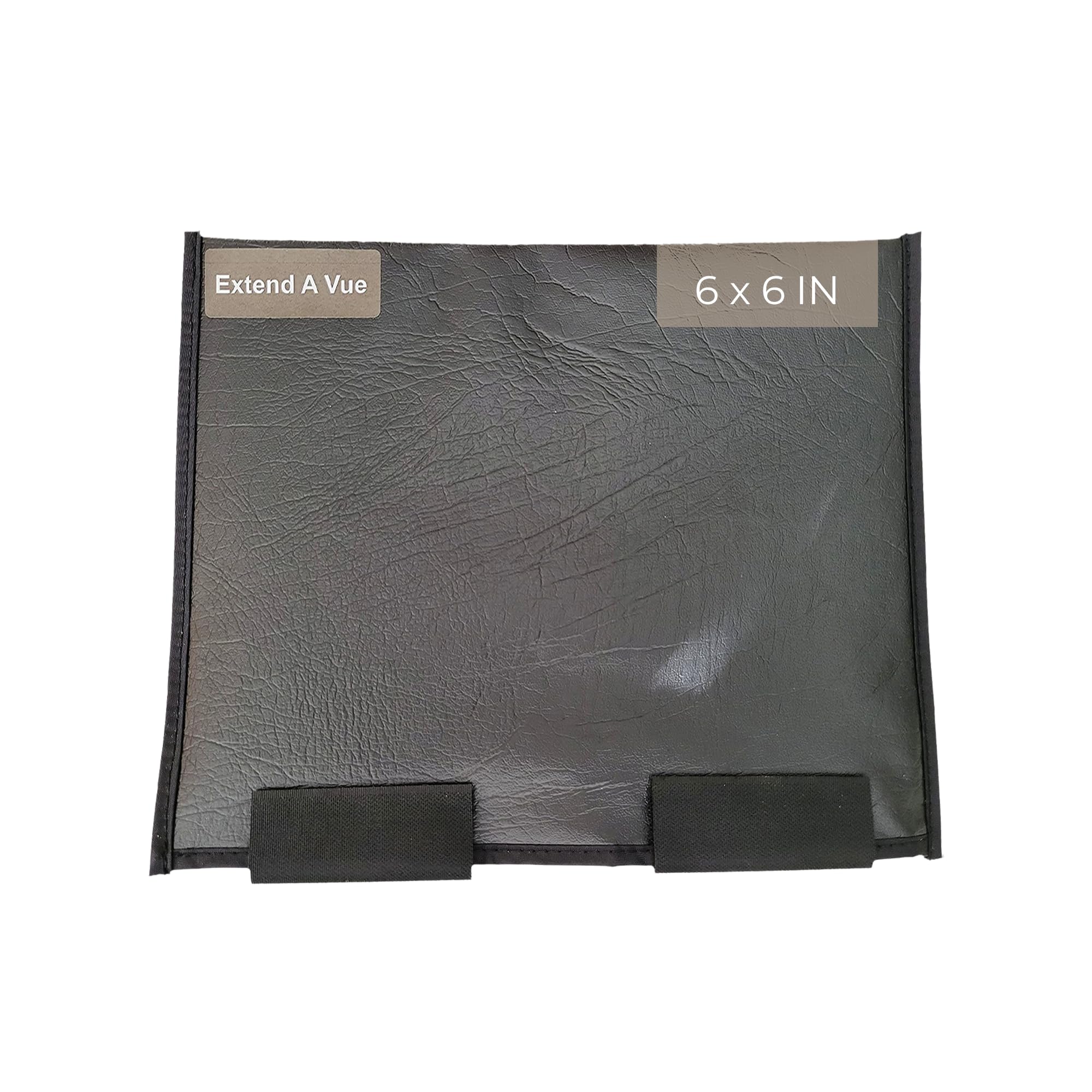 6x6 Inch Inspection Mirror with Protective Pouch - Durable & Portable for Auto Repair, HVAC, and Home Maintenance