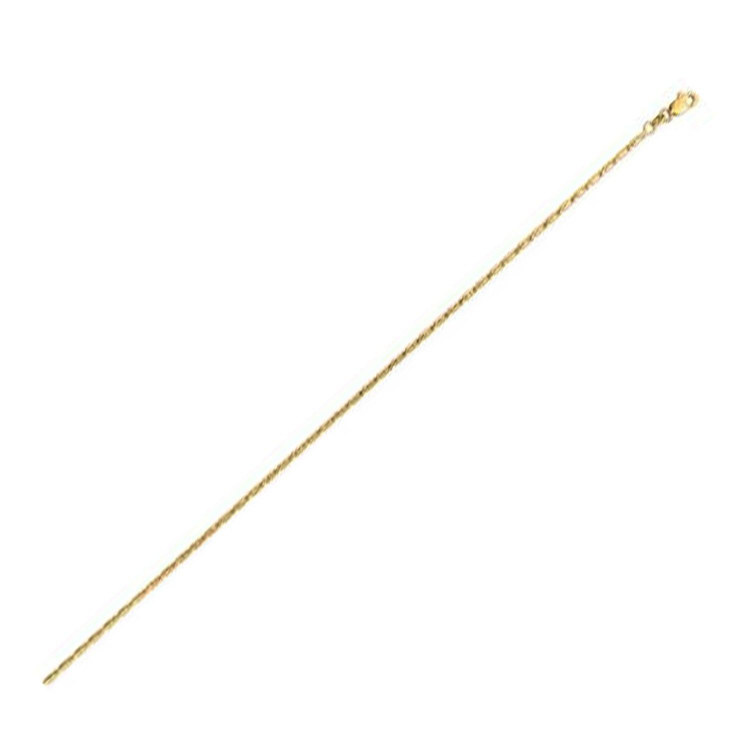 14K Yellow Gold Lumina Pendant Chain Necklace 2.1mm - Elegant Jewelry Gift for Women, Perfect for Everyday Wear & Special Occasions