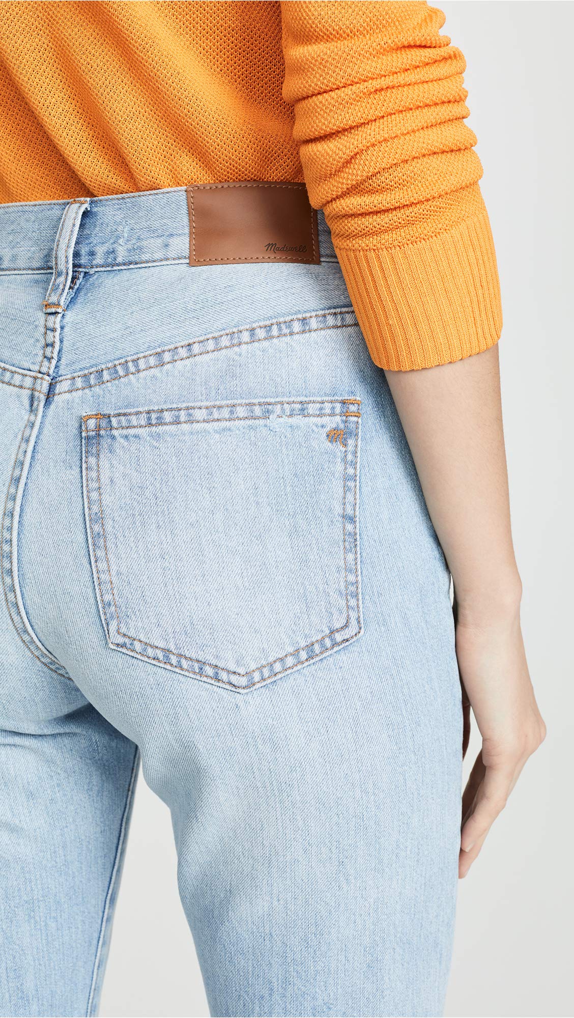 Madewell Women's Perfect Vintage Jeans - High Waist Slim Fit Denim Pants for Casual Wear & Everyday Outfits