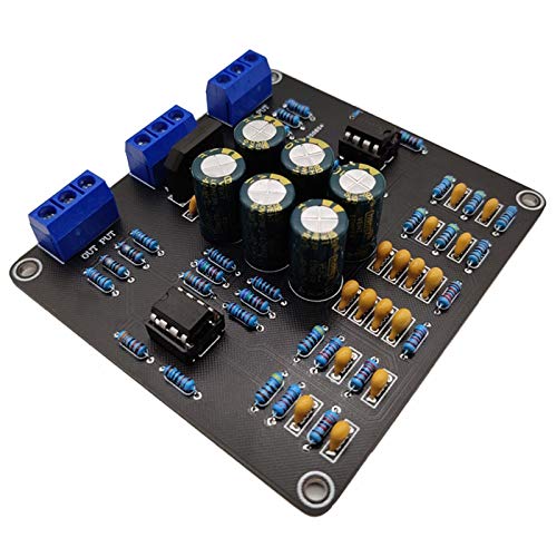 High Fidelity Preamplifier Board - HiFi Power Amplifier Accessories, Preamp Tuning Board with Front Panel for Audiophile Sound Systems & Home Theater Setups