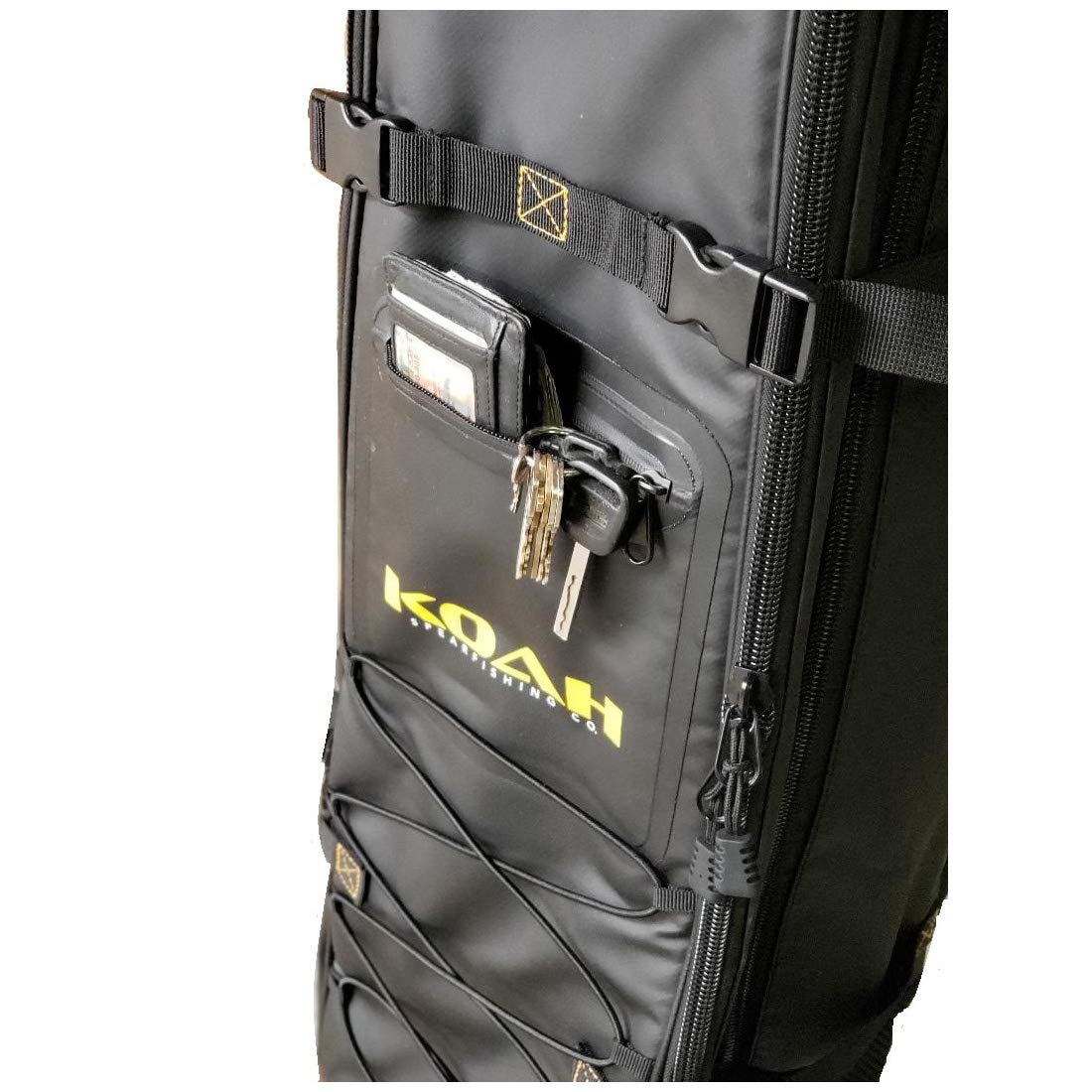 Koah Long Fin Utility Spearfishing Backpack - Durable Waterproof Dive Bag for Spearfishing Gear Storage - Perfect for Ocean, Beach & Boat Trips