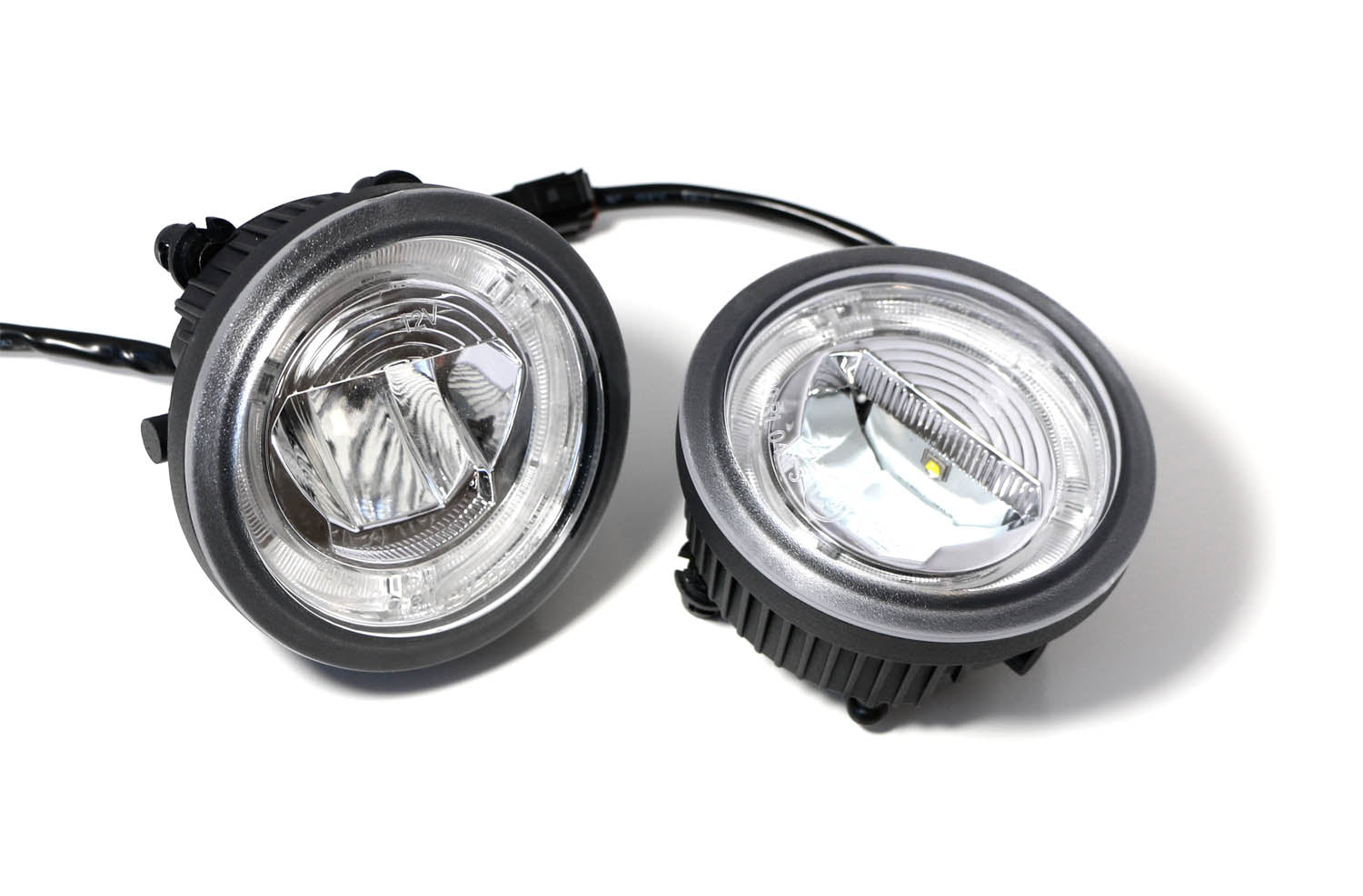 20W CREE LED Halo Ring Daytime Running Lights & Fog Lamps for 2010-2013 Chevy Camaro - DRL Angel Eyes for Enhanced Visibility & Style