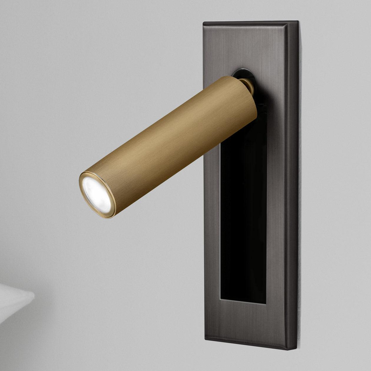 Wall Mounted Plug-in Bedside Sconce Light - Modern Reading Lamp for Bedroom, Nursery & Dorm Room - Perfect Night Light for Cozy Reading & Relaxation