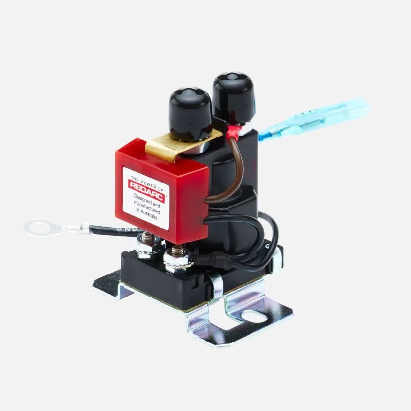 REDARC Dual Sensing Smart Start Battery Isolator 12V 100A - Heavy Duty Battery Management System for RVs, Boats & Off-Grid Power - Perfect for Camping, Marine & Automotive Applications