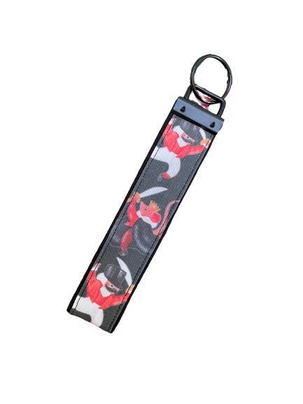 Nutcracker Battle Keychain Wristlet - Christmas Themed Keychain for Backpacks, Gifts & Holiday Decor | Perfect for Christmas Parties, Stocking Stuffers & Nutcracker Collectors
