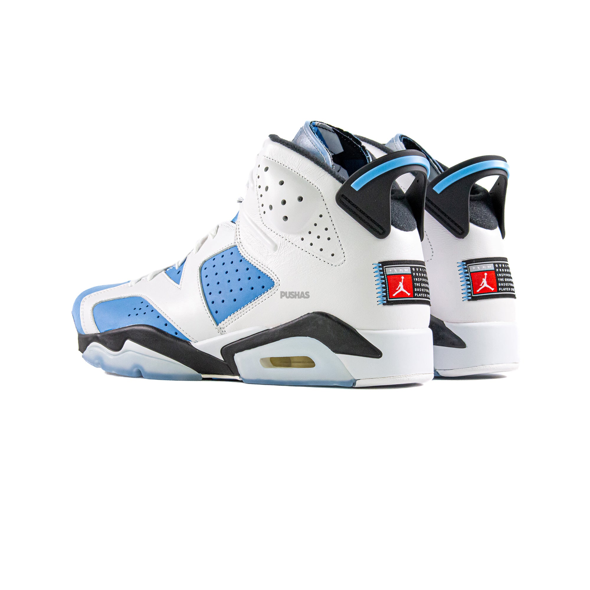 Air Jordan 6 Retro 'UNC White' Men's Basketball Shoes 2022 Edition - Perfect for Game Day, Streetwear & Sneaker Collectors