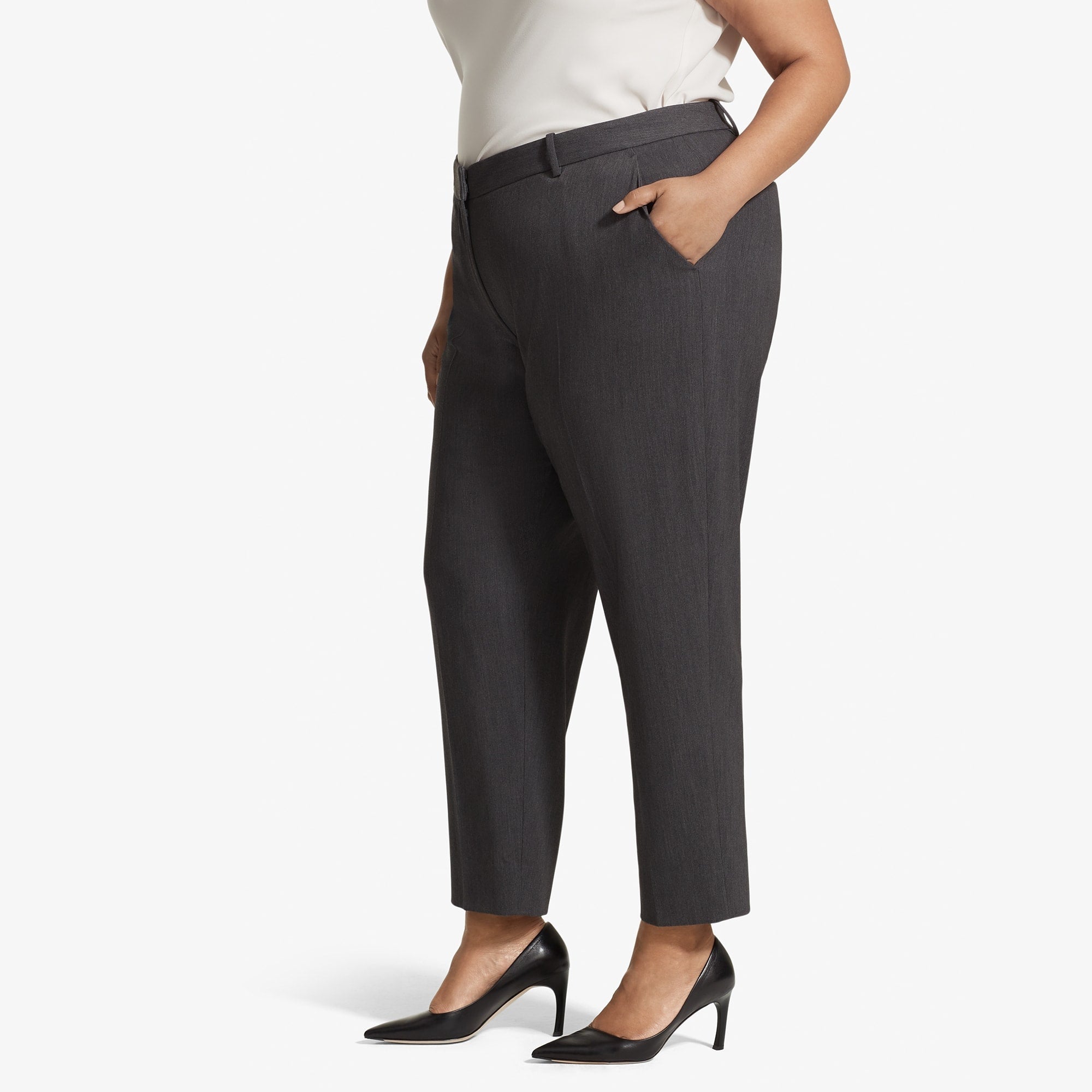 Mejia Light Twill Pants for Men - Comfortable Charcoal Casual Trousers | Perfect for Office, Travel & Everyday Wear