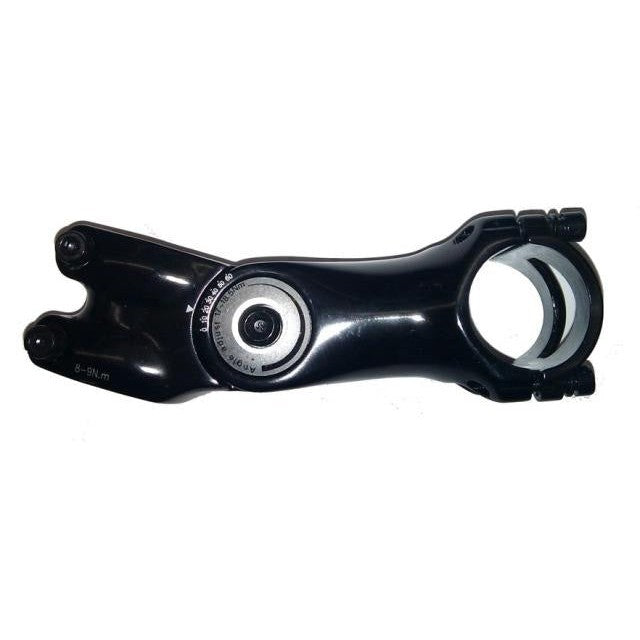 Babac 125mm 28.6mm Black Adjustable Bike Stem - Perfect for Mountain Bikes, Road Bikes & BMX Cycling Accessories