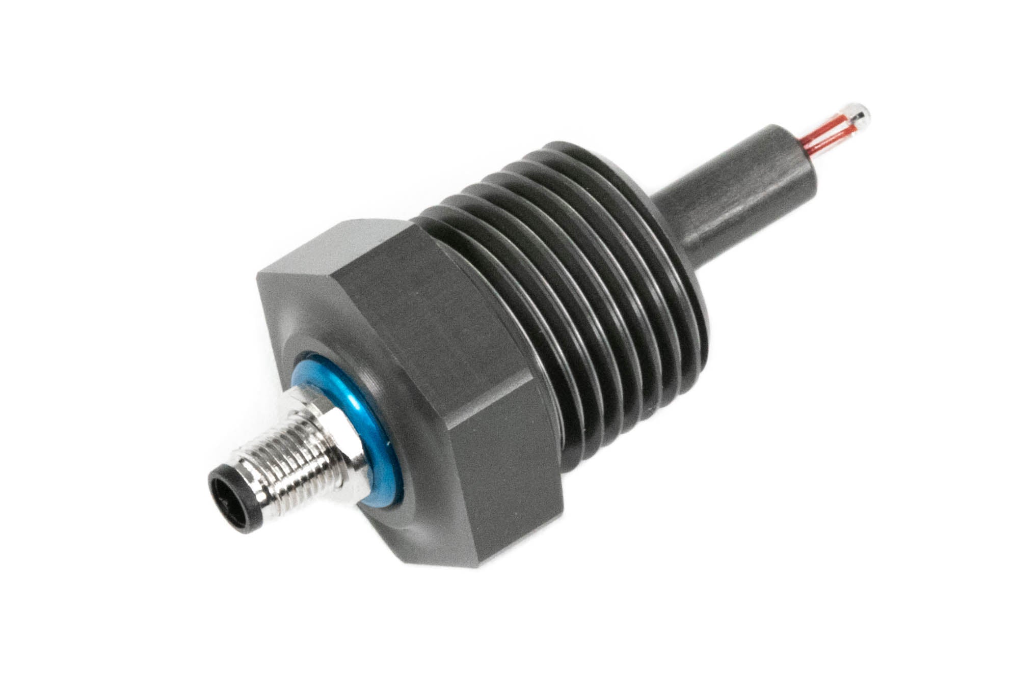 3/8 NPT High IAT Air Temperature Sensor with M5 Connector -40°F to 485°F (-52°C to 1223°C) for Automotive, HVAC & Industrial Applications