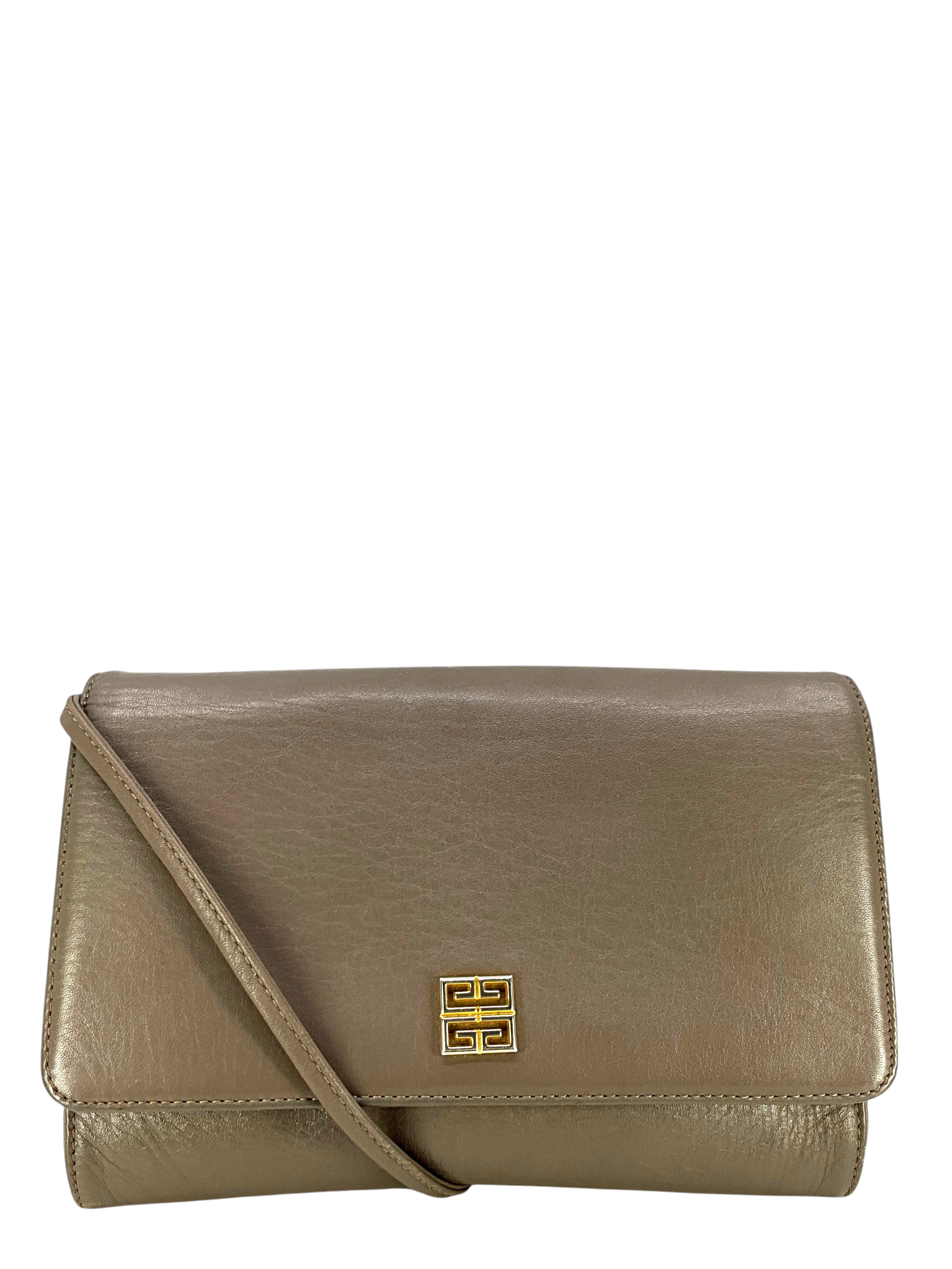 Givenchy Leather Crossbody Pochette Bag for Women - Luxury Designer Handbag for Everyday Use, Parties & Travel