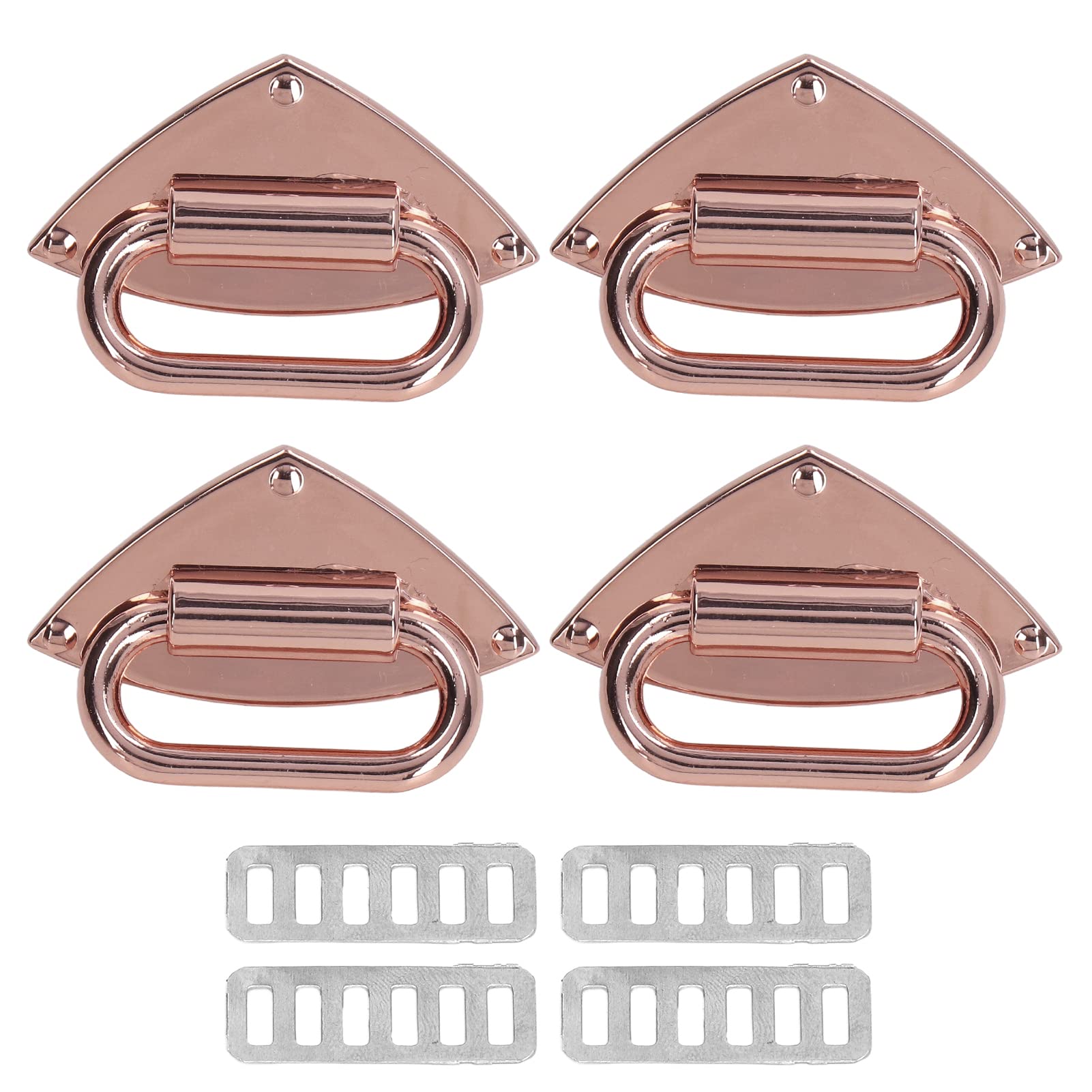 Durable Rose Gold Bag Buckle for Messenger Bag, Shoulder Bag & Handbag - Secure & Stylish Purse Clasp for Everyday Use, Travel & Work