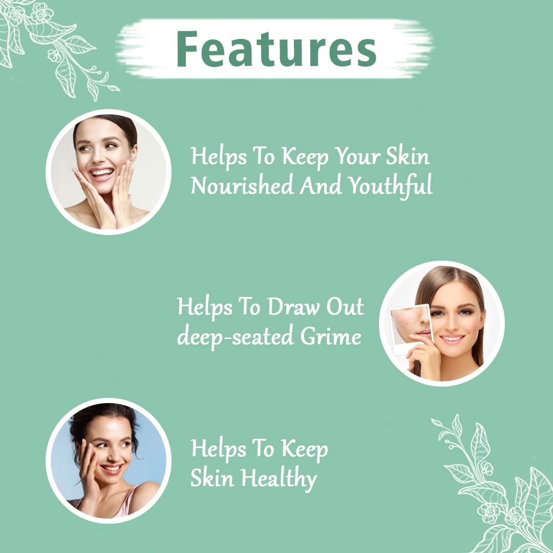 Namaste Veda Green Tea Face Pack - Dark Spot Remover & Deep Cleansing | Anti-Acne Treatment for Clear, Glowing Skin | With Aloe Vera, Vitamin C & E | 100g for Women & Men | Perfect for Daily Skincare & Acne-Prone Skin