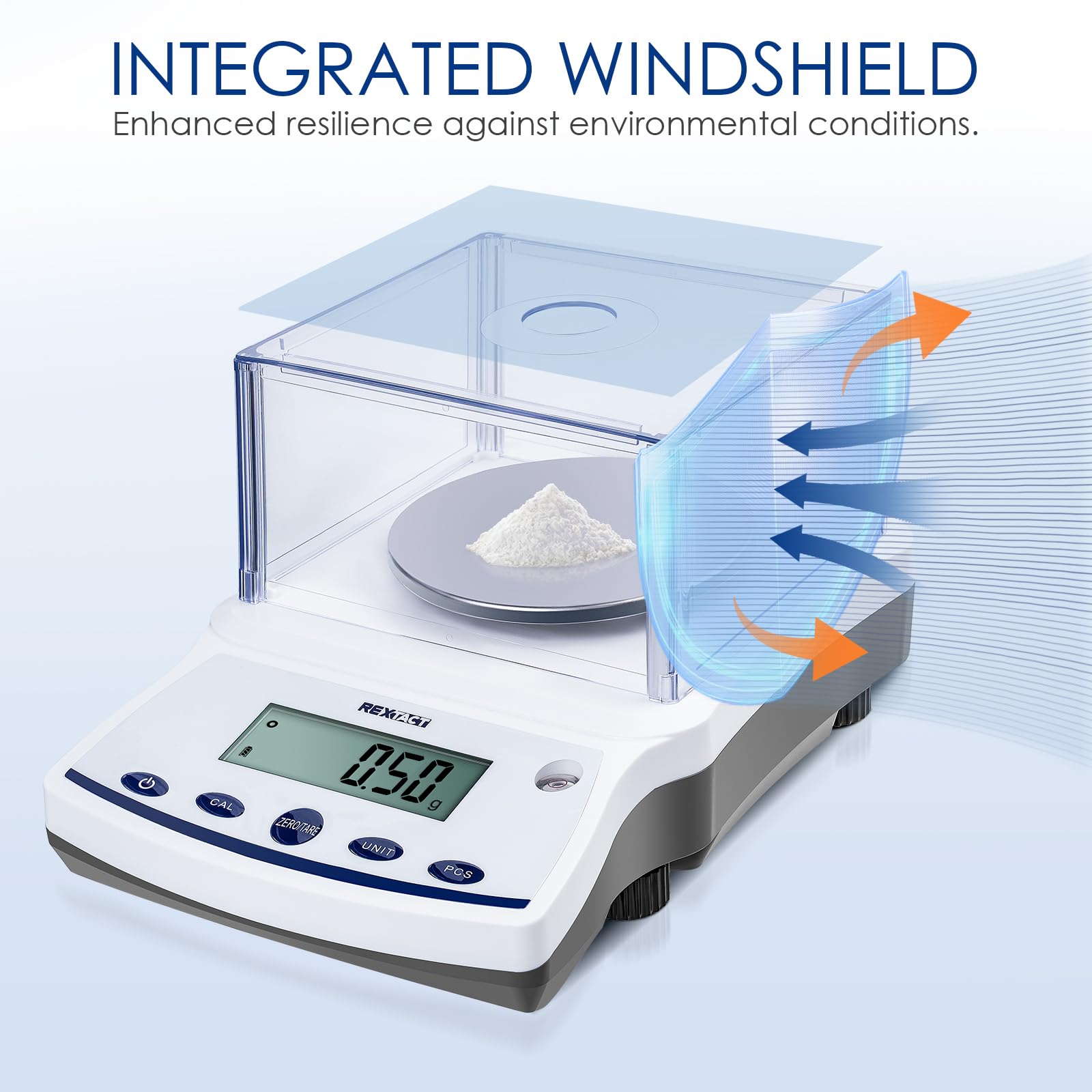 High Precision Digital Scale 0.01g x 3000g - Laboratory Analytical Balance with 0.01g Accuracy for Jewelry, Pharmacy, Chemistry & Industrial Use - Perfect for Scientific Research, Gem Weighing & Precise Measurements