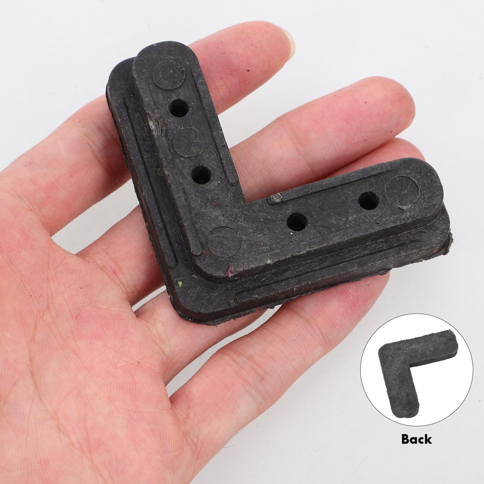 10pcs Plastic Screen Frame Corners - Replacement Screen Bracket for TV, Monitor & Digital Signage - Durable Screen Frame Repair Parts for Home & Office Use