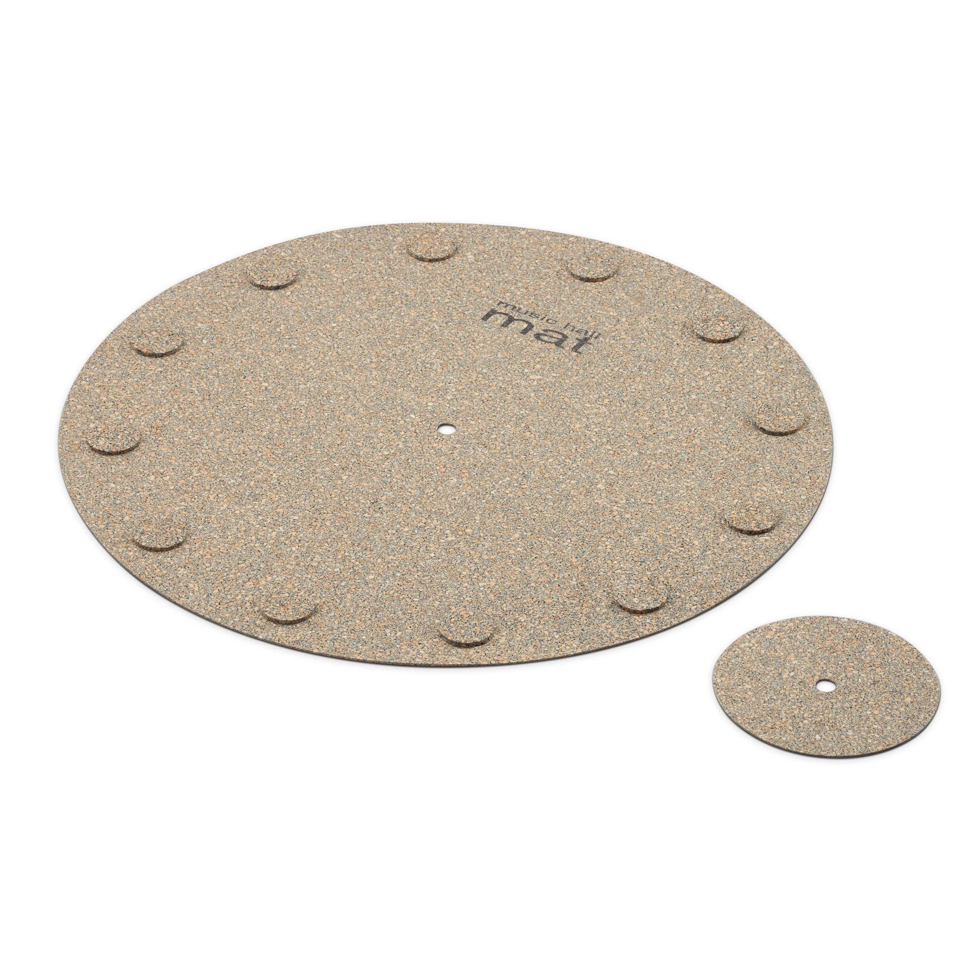 Premium Cork Record Mat for Turntables - Anti-Static & Vibration Dampening - Perfect for Vinyl Records & DJ Setups - Home Studio & Music Hall Use