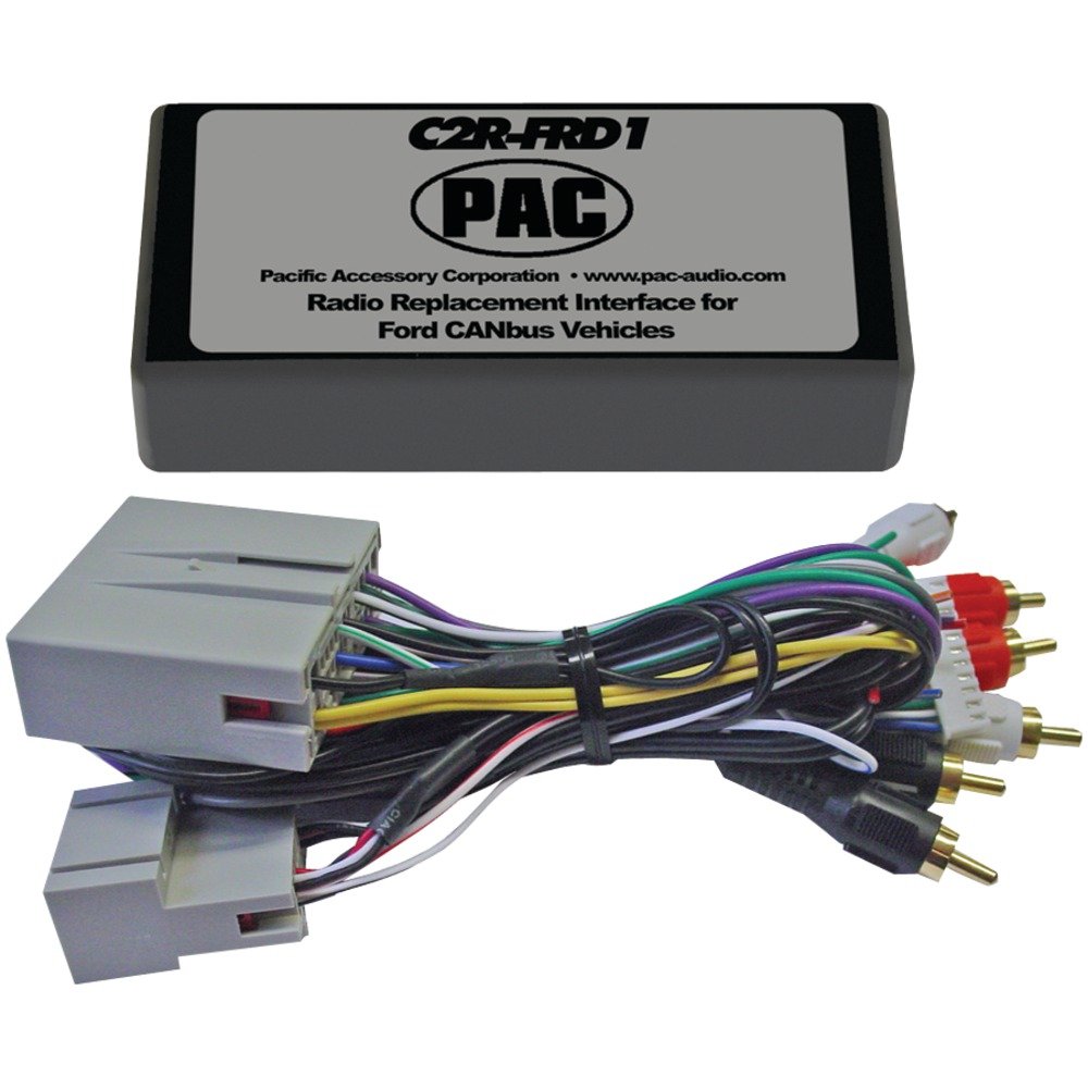 PAC C2R-FRD1 Radio Replacement Interface for Ford Vehicles - Plug & Play Car Stereo Upgrade for Seamless Audio Integration - Perfect for Ford F-150, Mustang & Explorer