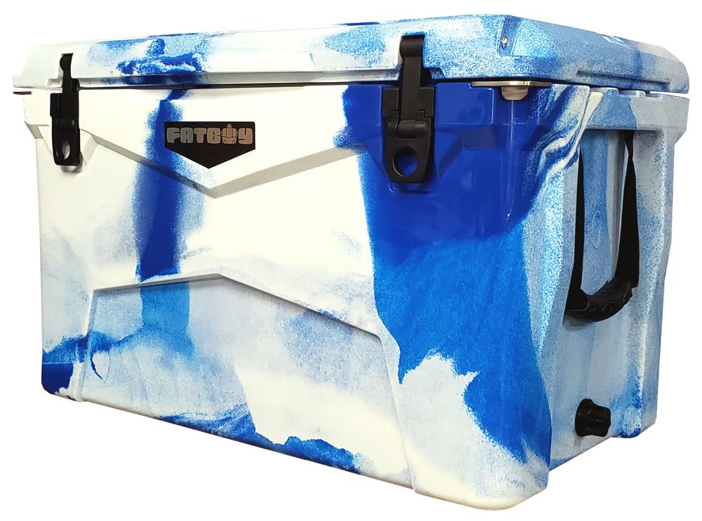 Fatboy 60 Quart Roto Molded Hard Sided Cooler - Heavy Duty Ice Chest for Camping, Fishing, Tailgating & Outdoor Adventures | Durable & Insulated Cooler Box for Picnics, Beach & Road Trips
