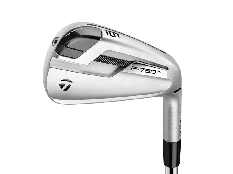 TaylorMade P790 Ti Iron Set #4-9+PW+AW with Steel Upgraded Shafts - Premium Golf Clubs for Low Handicap Players | Perfect for Driving Range & Tournament Play