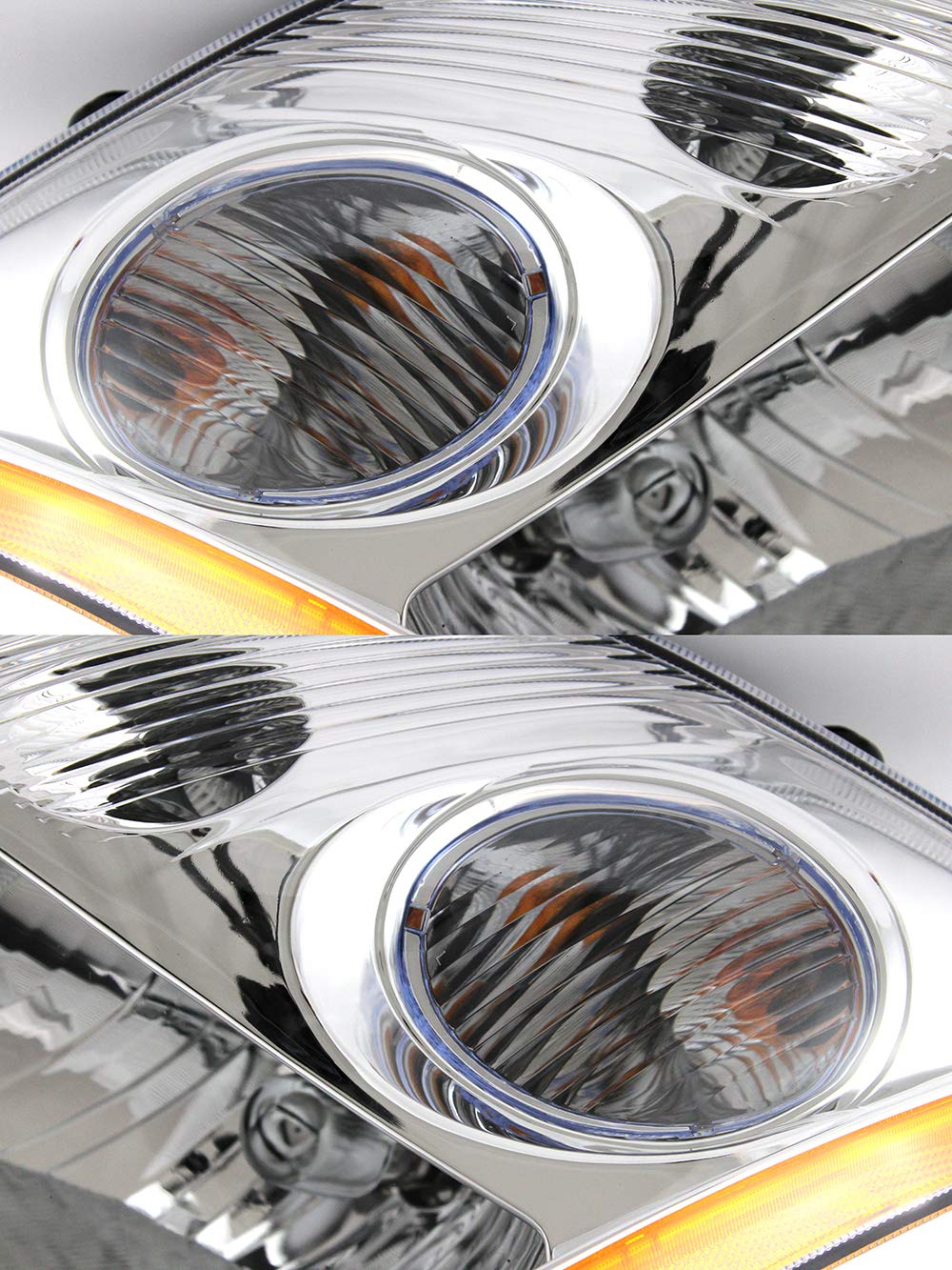 Nissan Sentra Headlights Replacement Set - Compatible with 2007 2008 2009 Models - Halogen Headlamp Assembly for Driver & Passenger Side - Perfect for Night Driving and Foggy Conditions