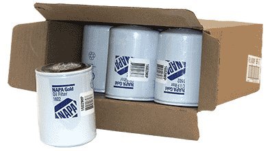 1602 Napa Gold Oil Filter - 12 Pack | Premium Engine Protection for Cars, Trucks & SUVs | Ideal for High Mileage & Performance Vehicles