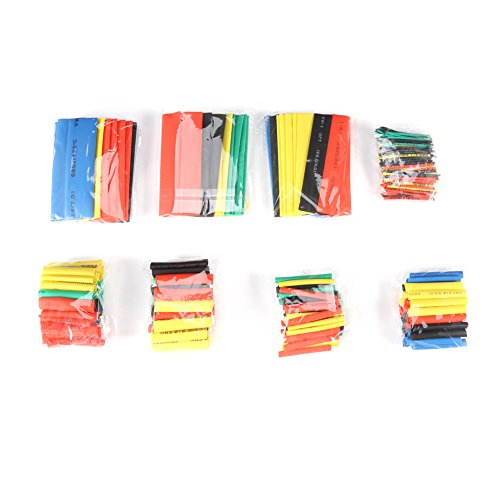 328 Pcs Heat Shrink Tubing Kit - Waterproof Electrical Wire Connectors for Cars, Motorhomes, Boats - DIY Automotive Wiring, Cable Repair & Insulation Projects