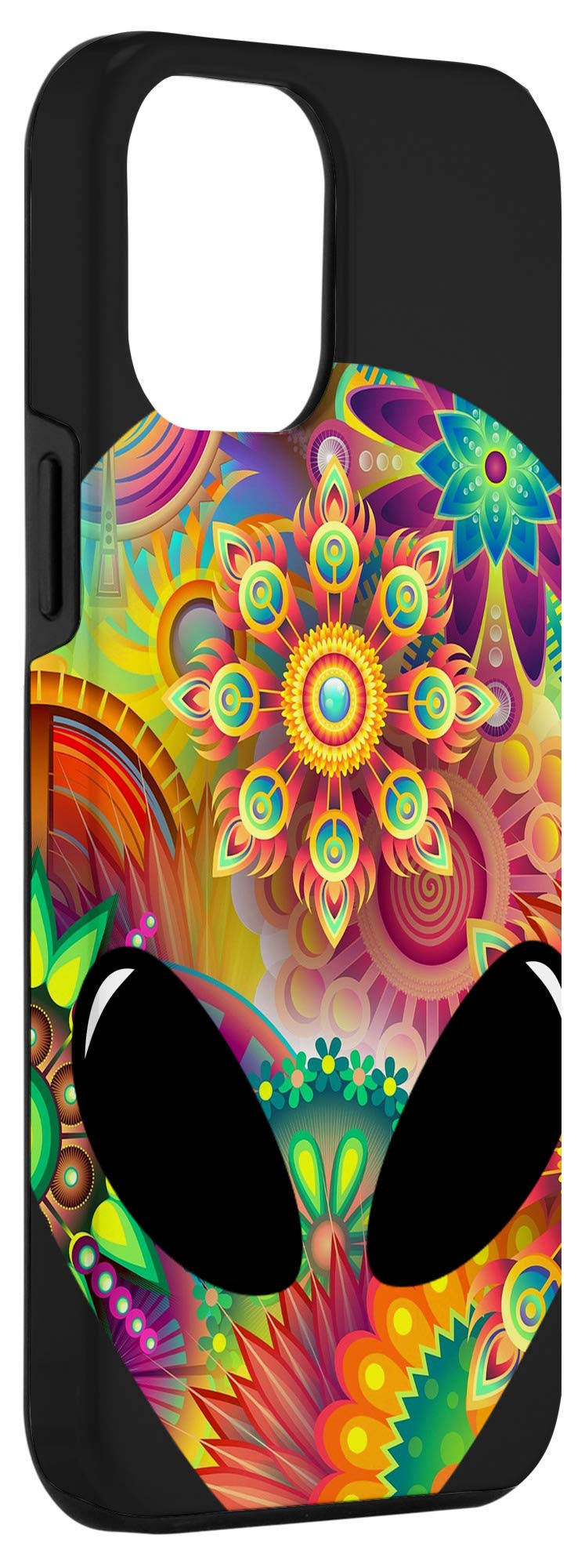iPhone 12 Pro Max Alien Head Graphic Case - Premium Protective Phone Cover for Men & Women - Perfect for Daily Use, Travel & Gaming