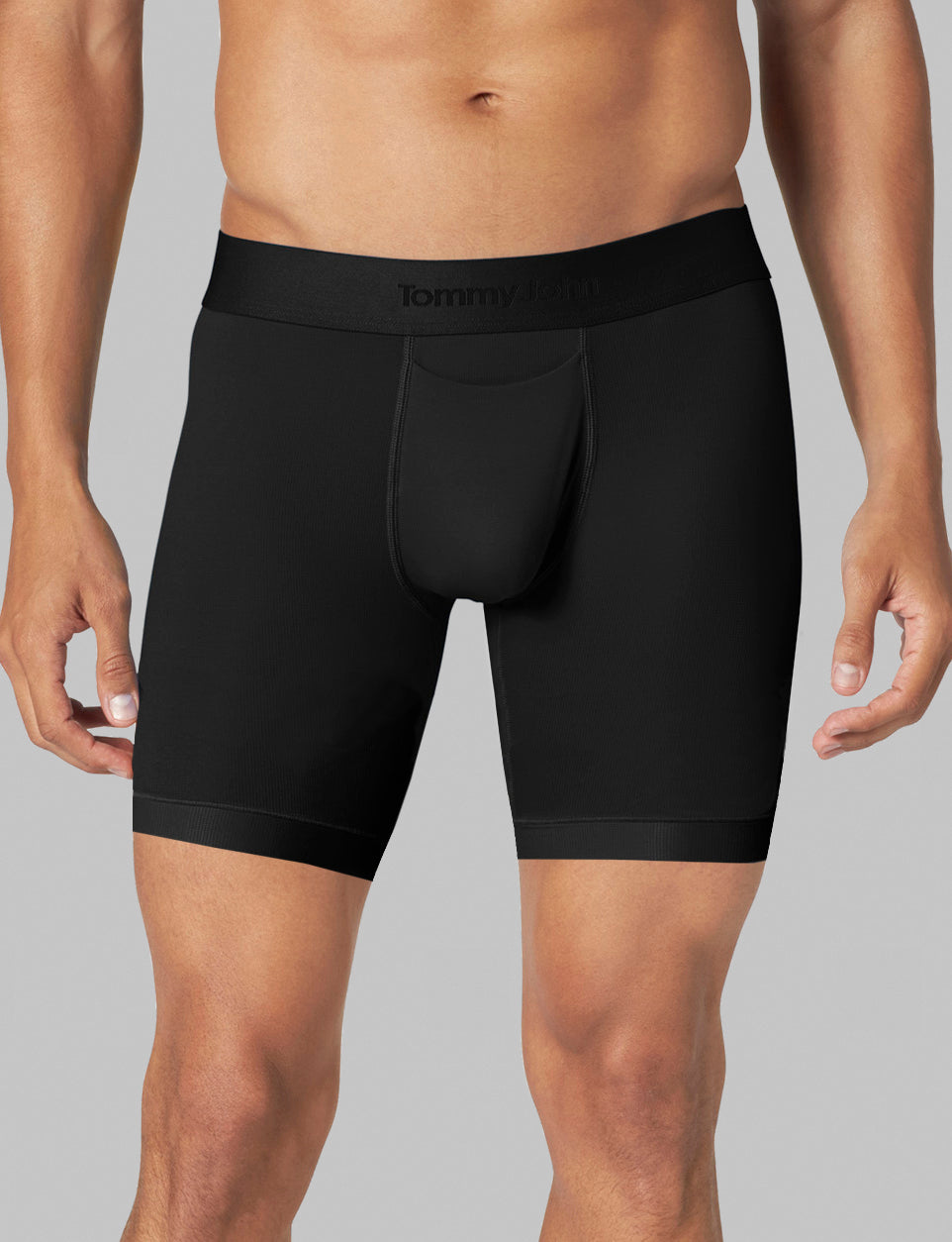 Breathable Air Mid Length Boxer Briefs - 6 Pack Men's Underwear for All-Day Comfort & Support | Perfect for Workout, Running, and Daily Wear