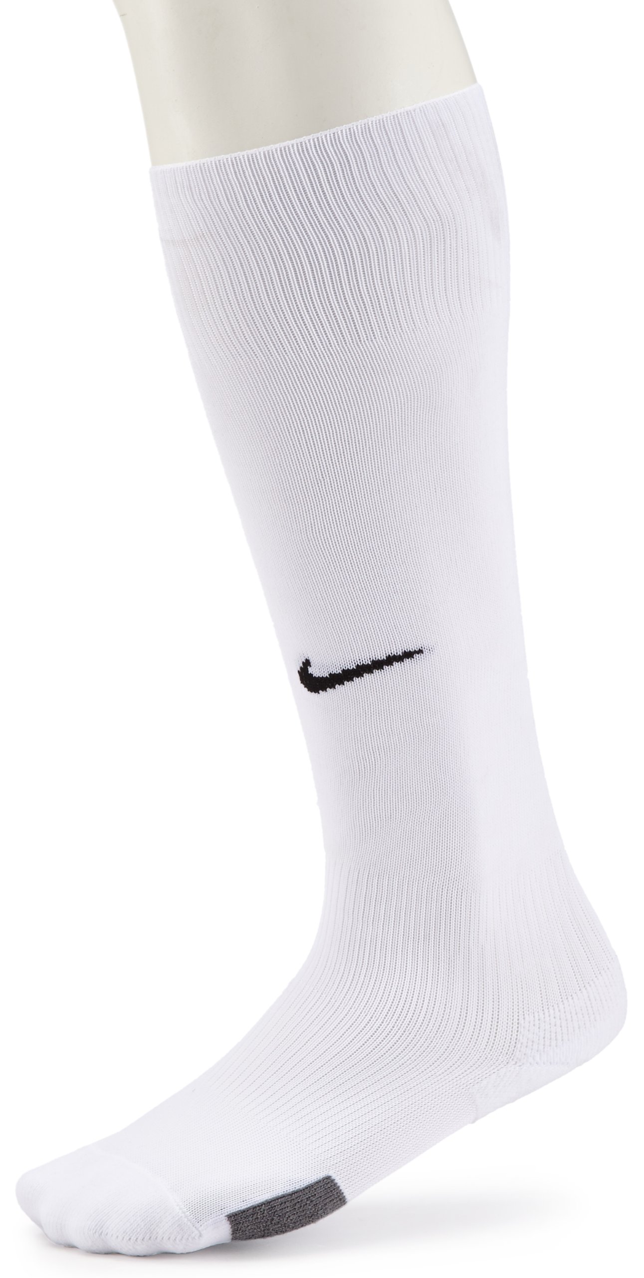Nike Park IV Socks - White/Black - Cushioned Athletic Socks for Running, Basketball & Everyday Wear