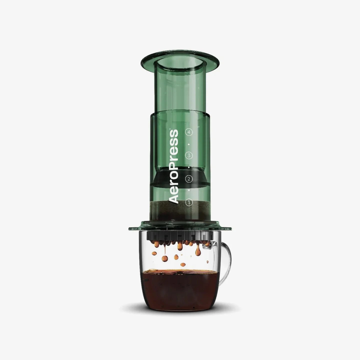 AeroPress Clear & Colors Coffee Maker – Portable Espresso Machine for Home, Travel, and Camping – Perfect for Freshly Brewed Coffee Anywhere