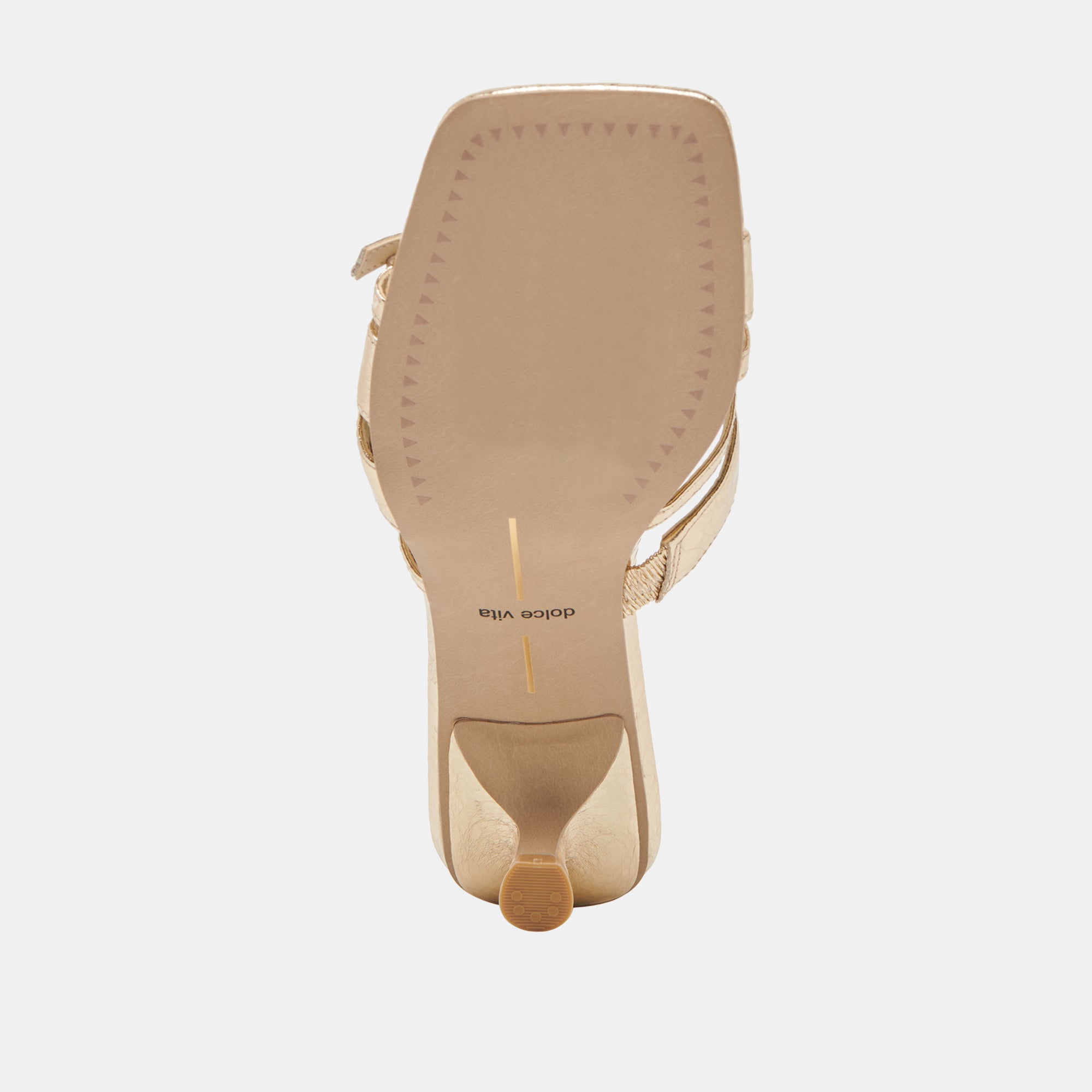 Bryant Heels Gold Distressed Leather Women's High Heels - Elegant & Comfortable for Parties, Weddings & Evening Events