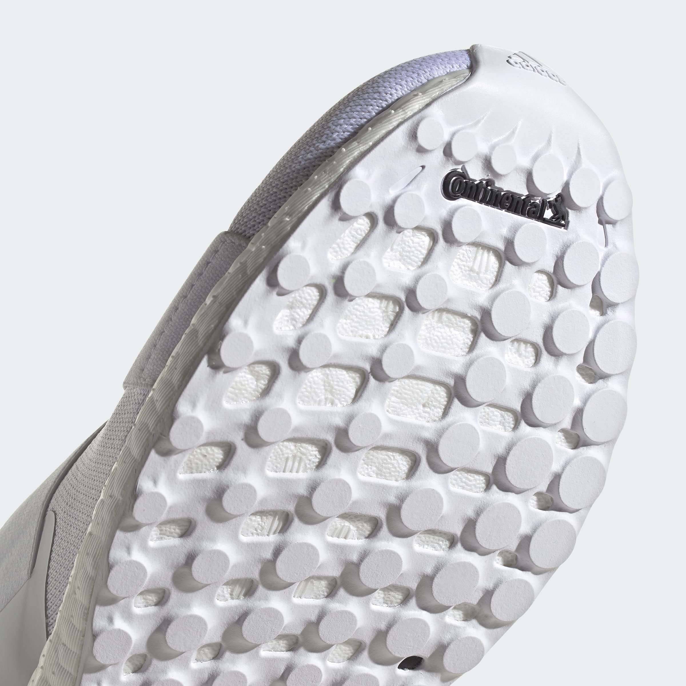 adidas Women's Ultraboost DNA Slip-On Running Shoes - White/White Core Black - Size 9 | Lightweight Comfort for Walking, Gym & Everyday Wear