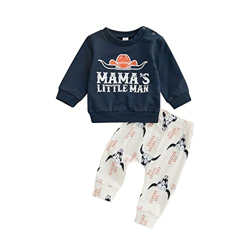Mamas Little Man-dark Blue