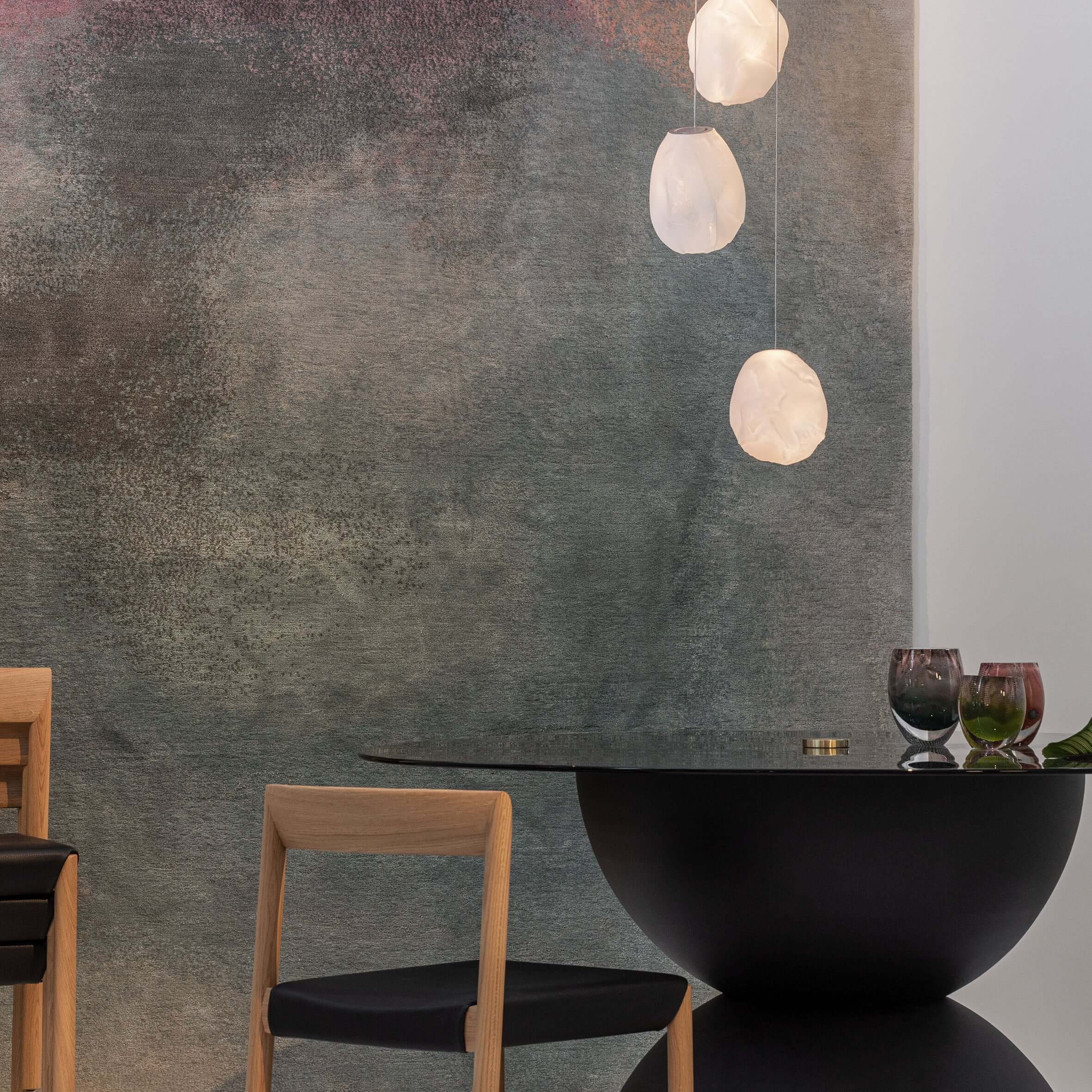 Stylish Blowing Liquid Glass Pendant Light - Modern Handcrafted Glass Chandelier for Dining Room, Kitchen Island & Bedroom Decor