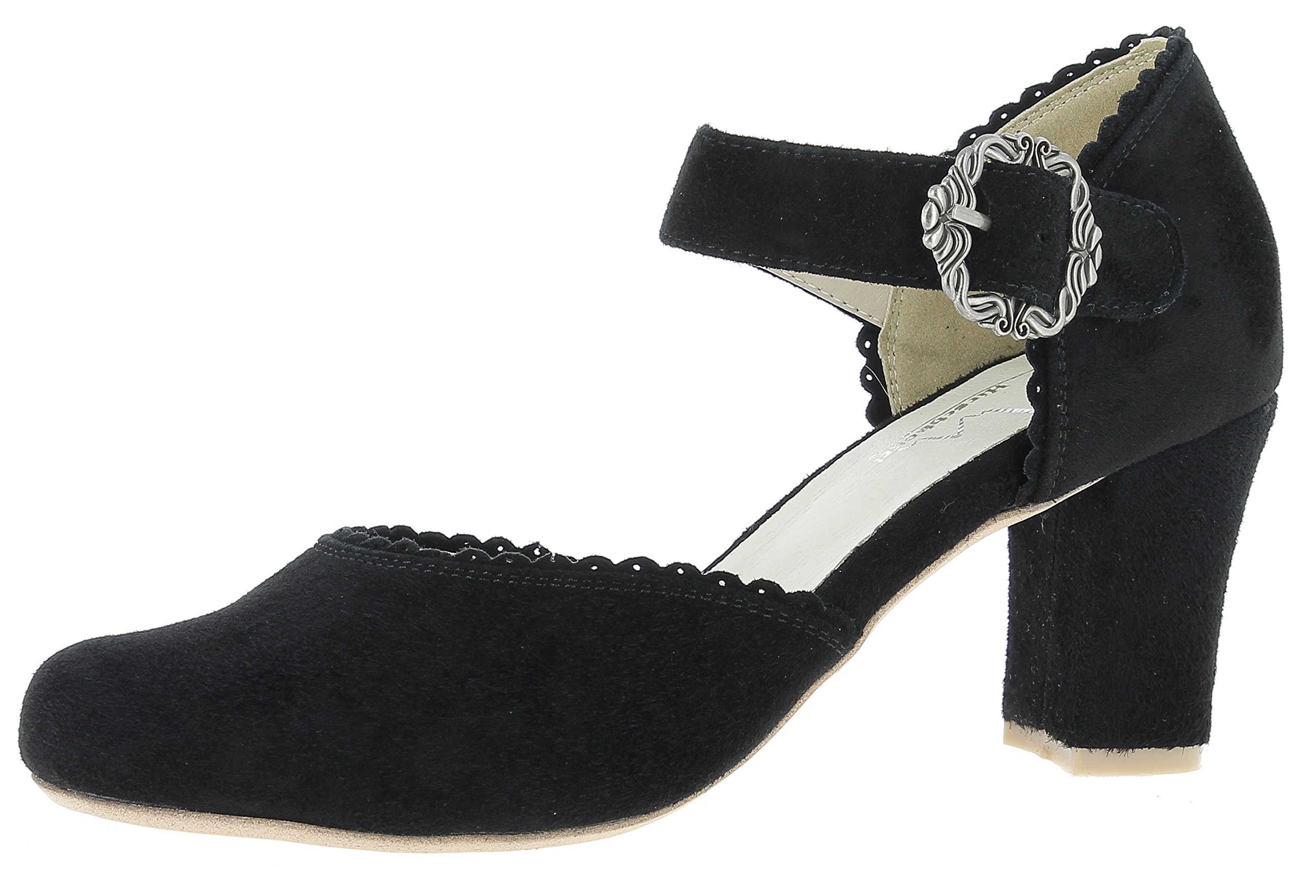 Stylish Black Women's High Heel Pumps Size 6.5 - Perfect for Office, Parties & Formal Events