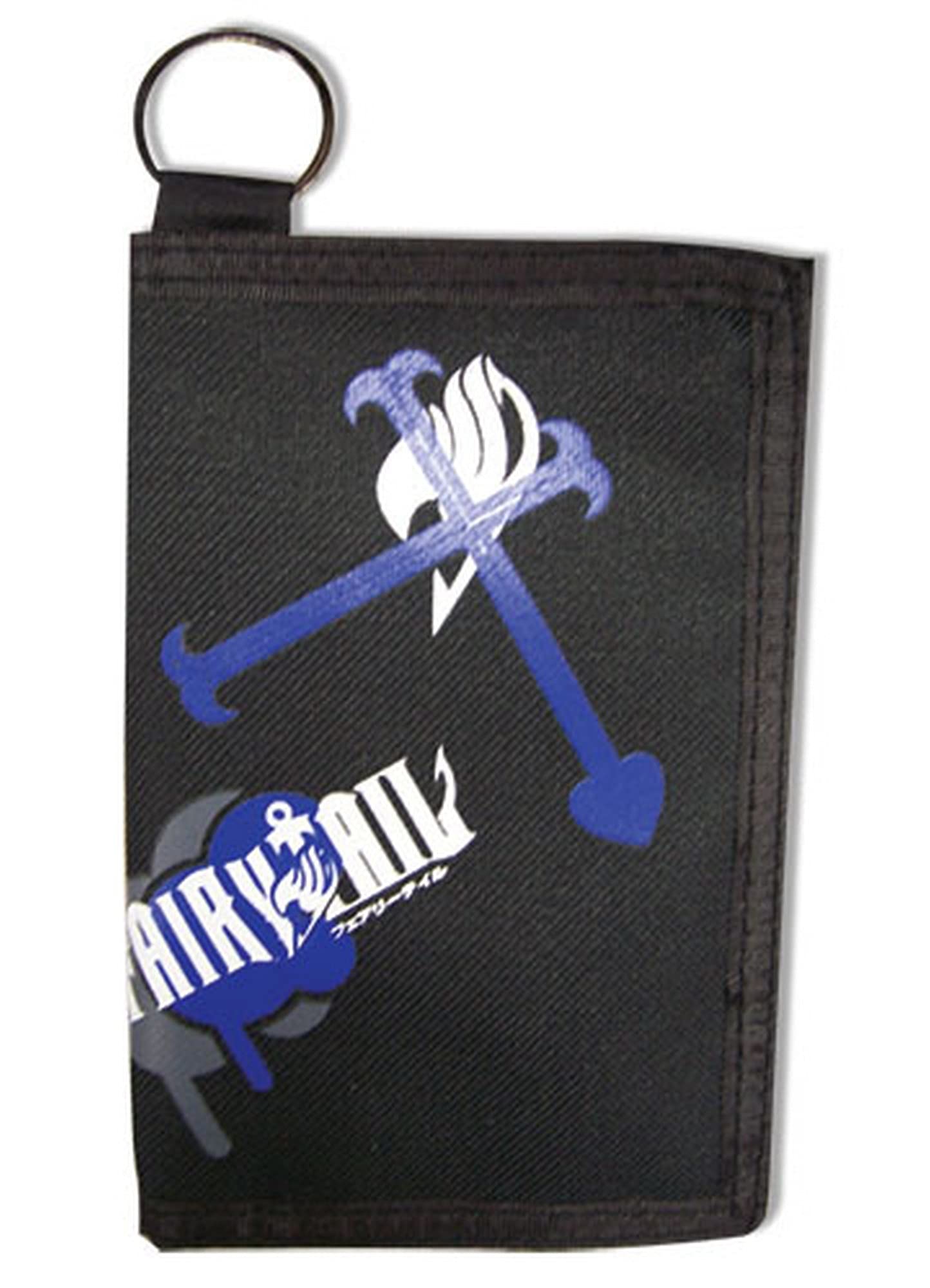 Fairy Tail Anime Blue Logo Wallet - Official Great Eastern Entertainment Merchandise - Perfect for Cosplay, Collectors, and Anime Fans