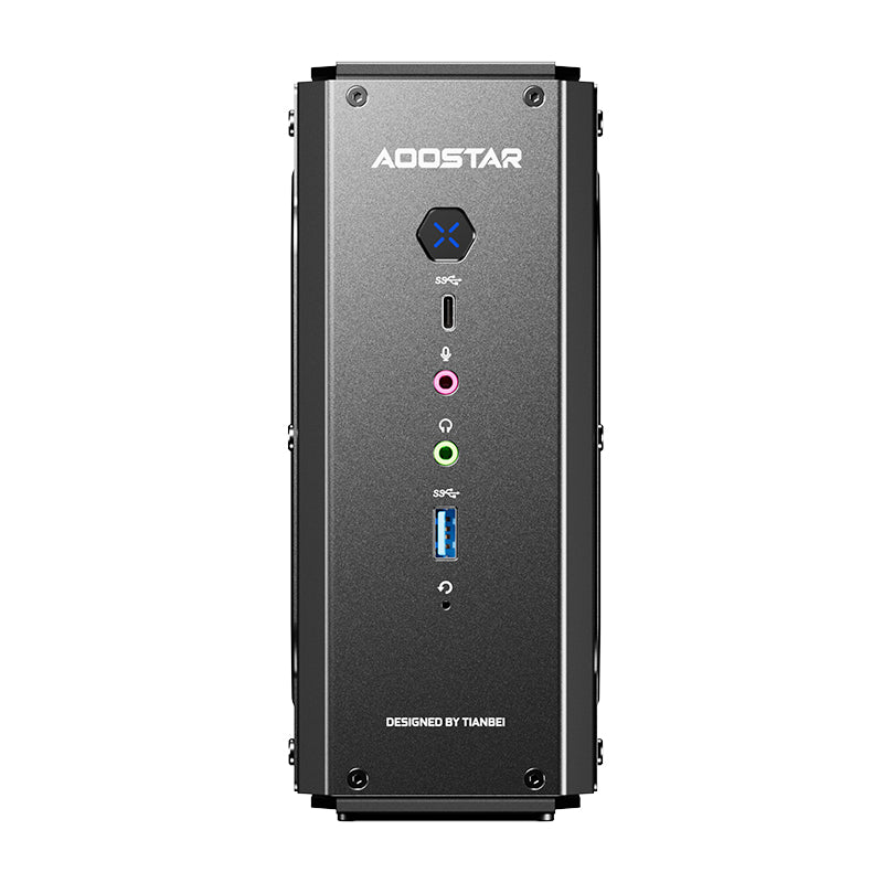 AOOSTAR GODZ Mini PC with AMD Ryzen 7 7435HS Processor - Compact High-Performance Desktop Computer for Home Office, Gaming & 4K Streaming