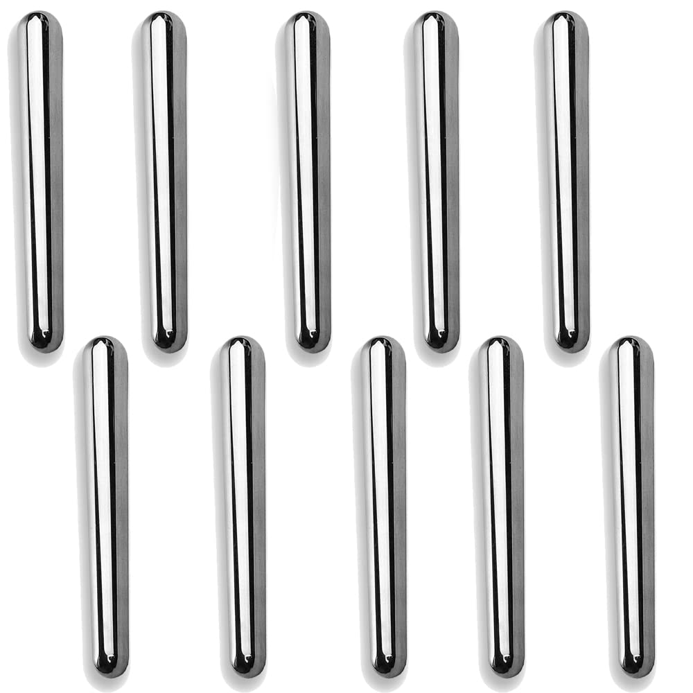 10-Piece Stainless Steel Gua Sha Massage Wand Set - Professional Face & Body Acupressure Therapy Tools for Deep Tissue Relief, Myofascial Release & Pain Management - Perfect for Home Spa, Self-Care & Relaxation Routines