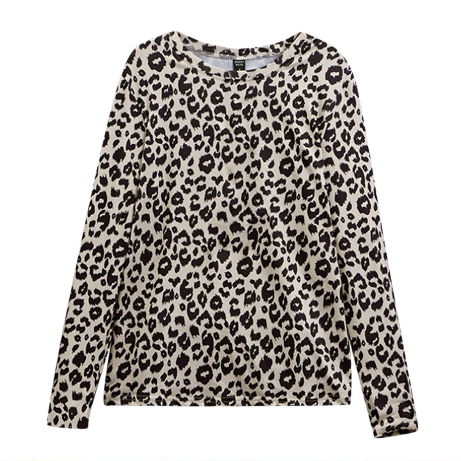 Women's Long Sleeve O-Neck T-Shirt - Breathable Polyester Blouse for Layering & Casual Wear | Perfect for Office, Date Night & Everyday Outfits