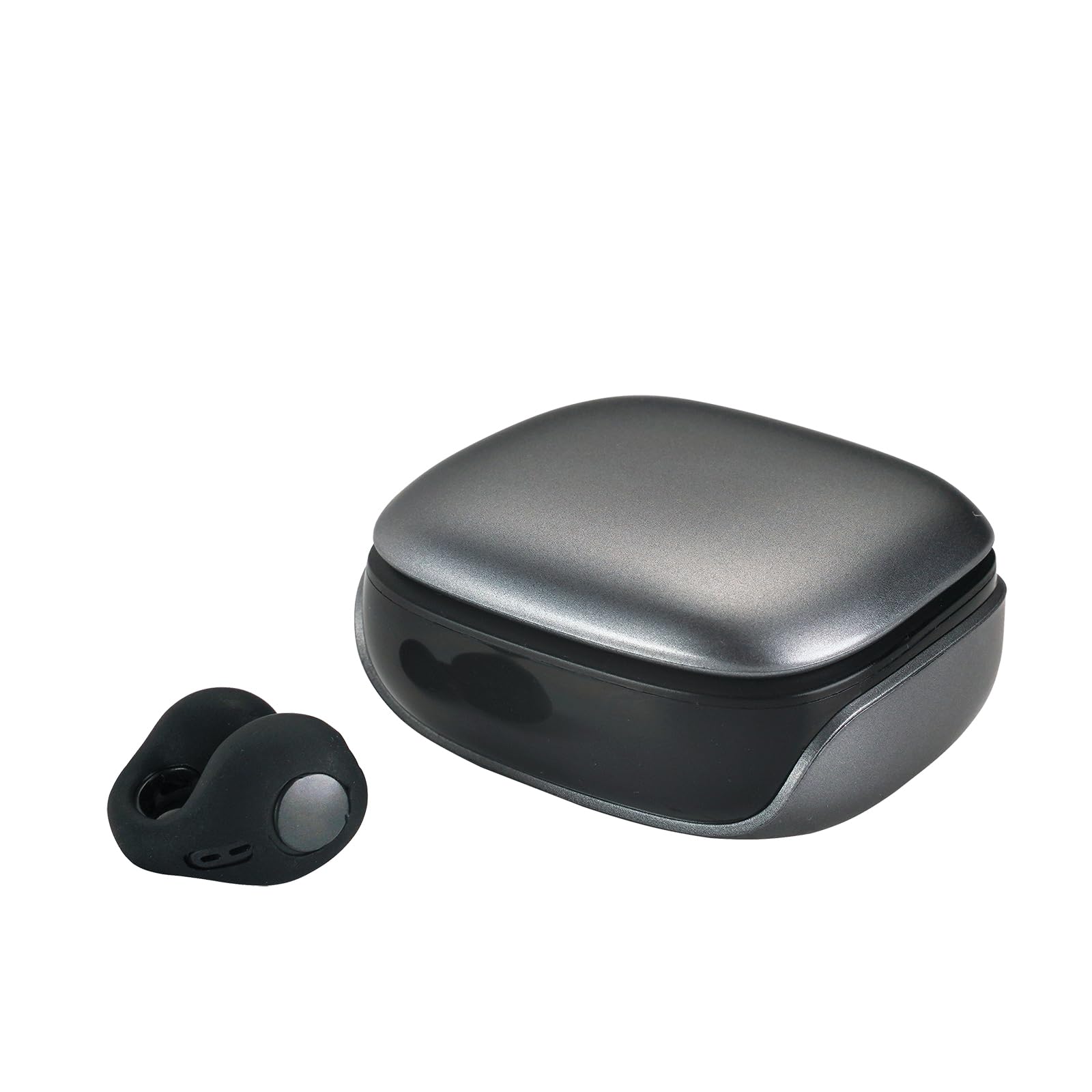 Wireless Bluetooth Bone Conduction Headphones - Open Ear Clip-On Sports Earbuds with Secure Fit - Sweatproof for Running, Cycling & Workout - Hands-Free Calling for Gym & Outdoor Activities