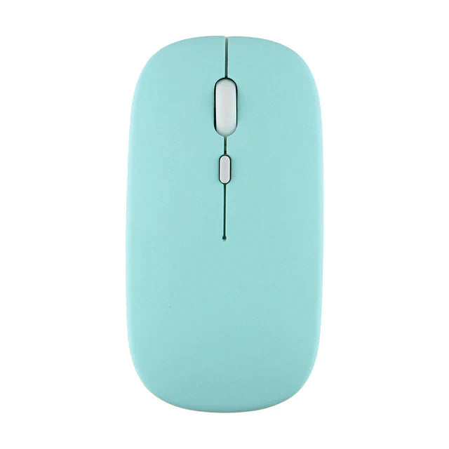 Wireless Bluetooth Mouse for Laptop, Computer, iPad - Rechargeable, Silent Click, Portable Ergonomic Design - Perfect for Office, Home, Travel & Gaming Use