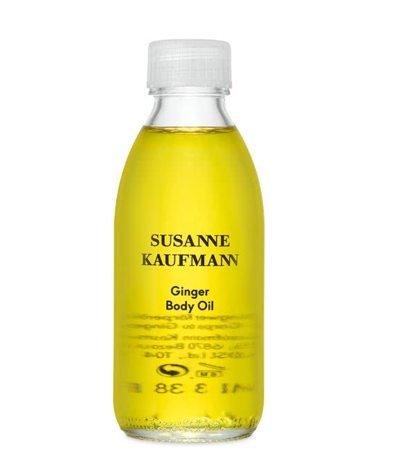 Susanne Kaufmann Ginger Body Oil - Hydrating & Nourishing Organic Skincare for Dry Skin - Perfect for Massage, Aromatherapy & Daily Moisturizing