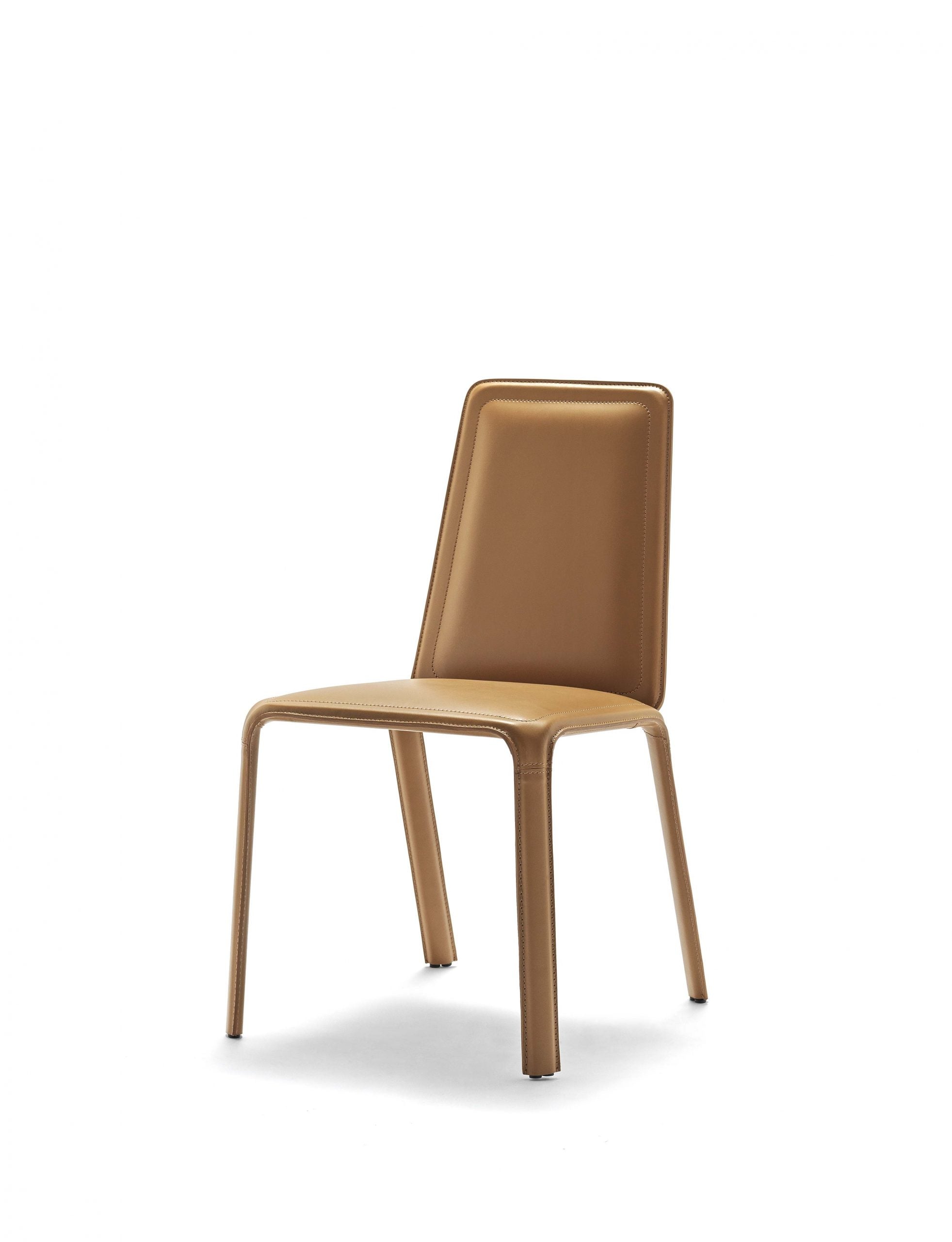 Fasem Ande Dining Chair - Modern Wooden Dining Room Chair with Upholstered Seat - Perfect for Kitchen, Dining Room, and Home Office