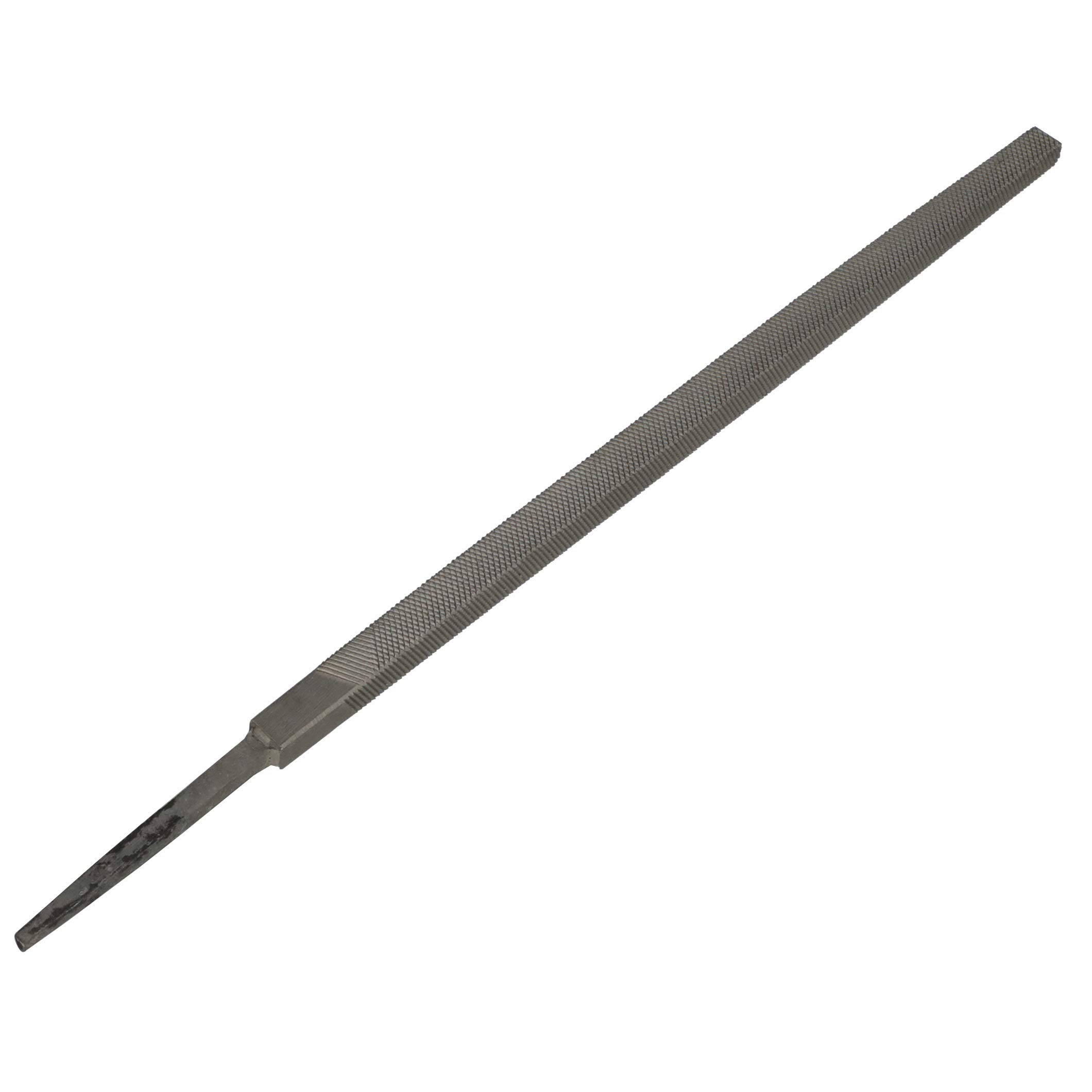 Drill America 12-Inch Square Smooth File - DIC Series for Metalworking, Woodworking & DIY Projects